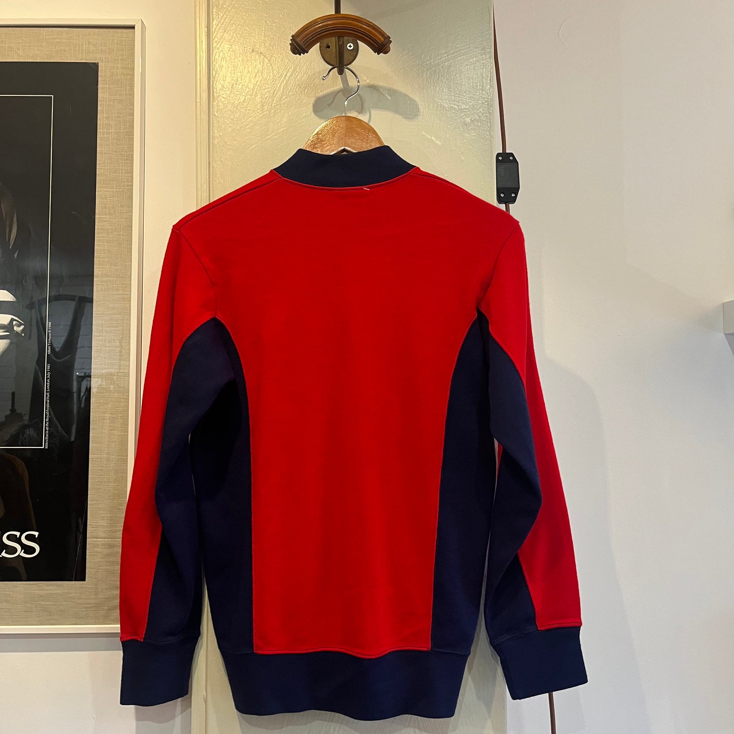 1980s Red and Navy Track Top