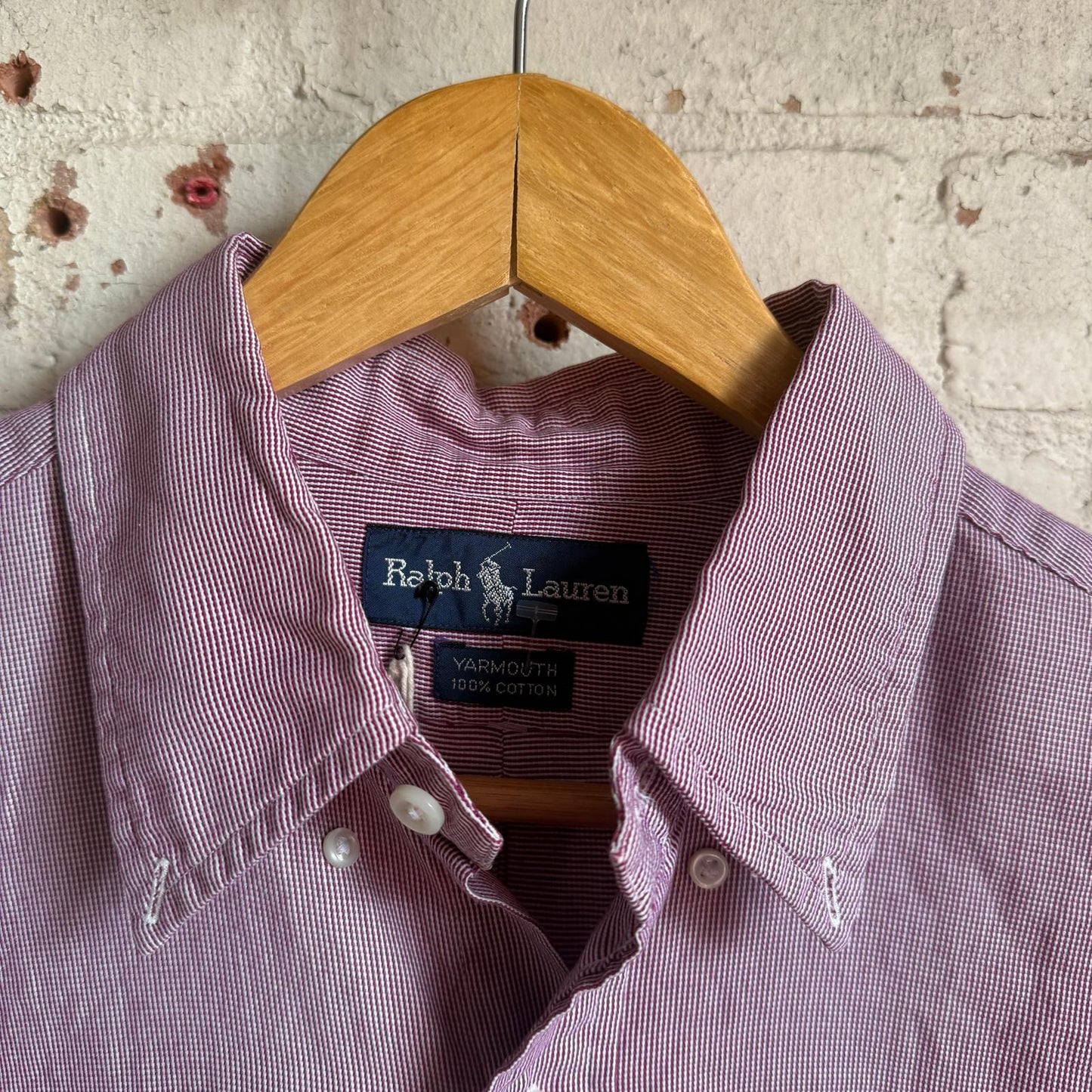 Vintage Purple Checkered Ralph Lauren Shirt
