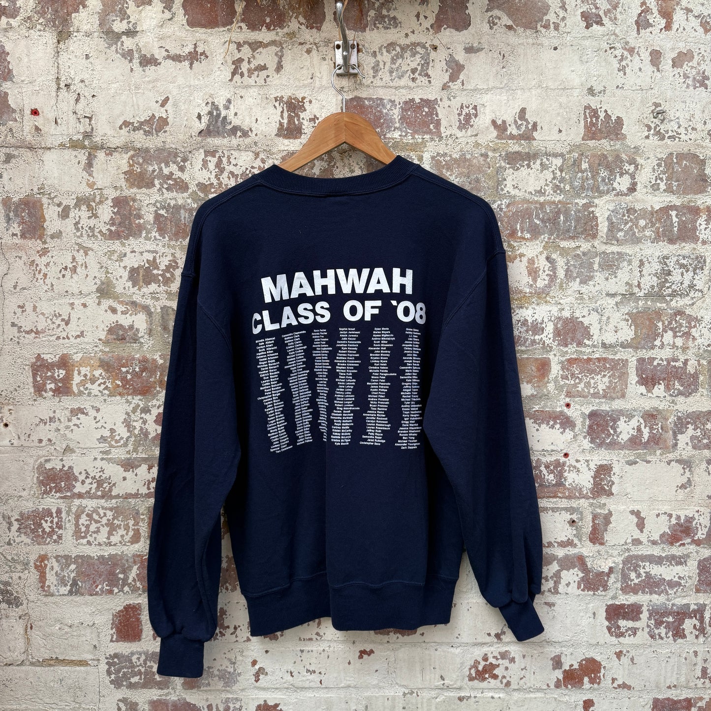 Vintage Navy Russel Graphic Sweatshirt