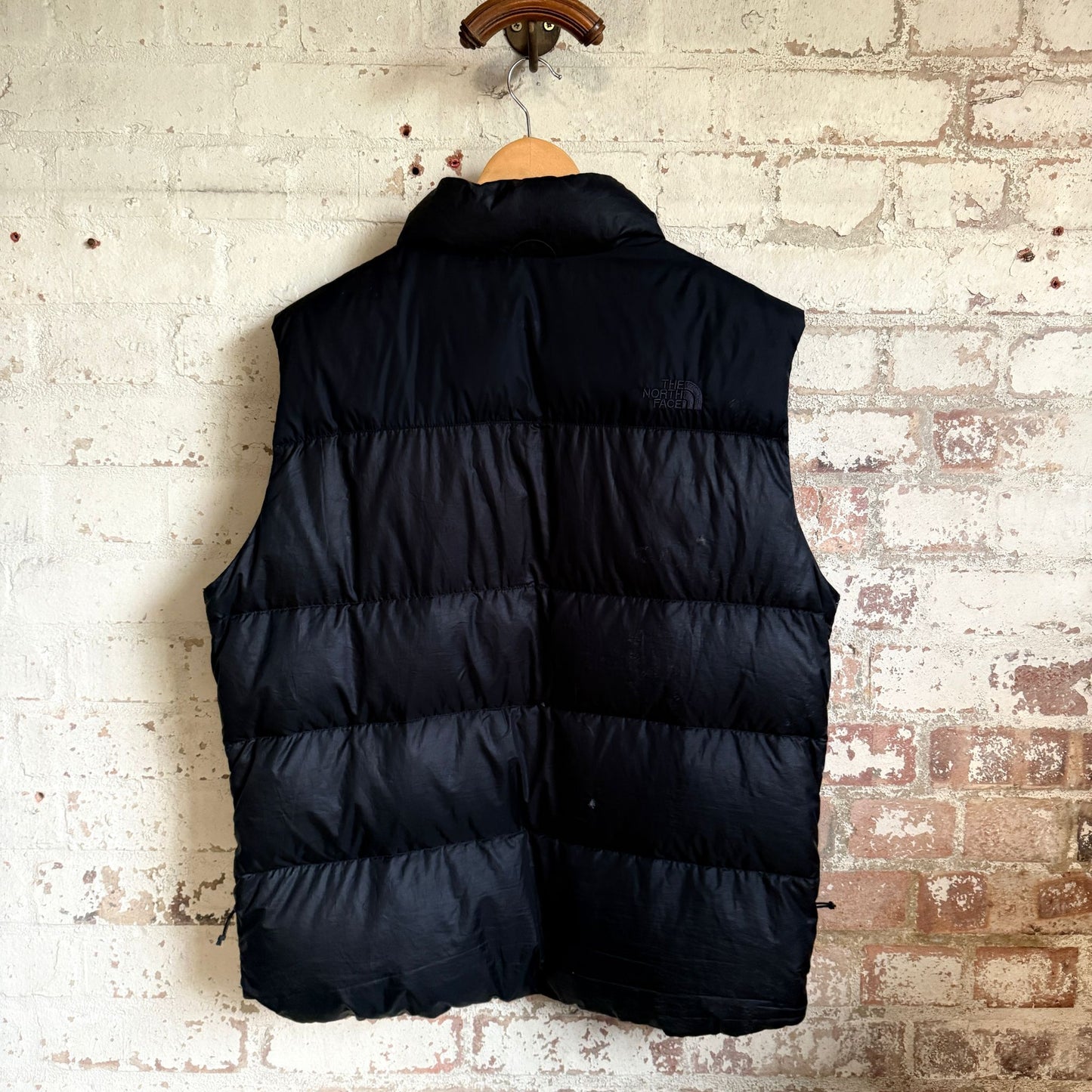 Black The North Face Puffer Gillet Jacket