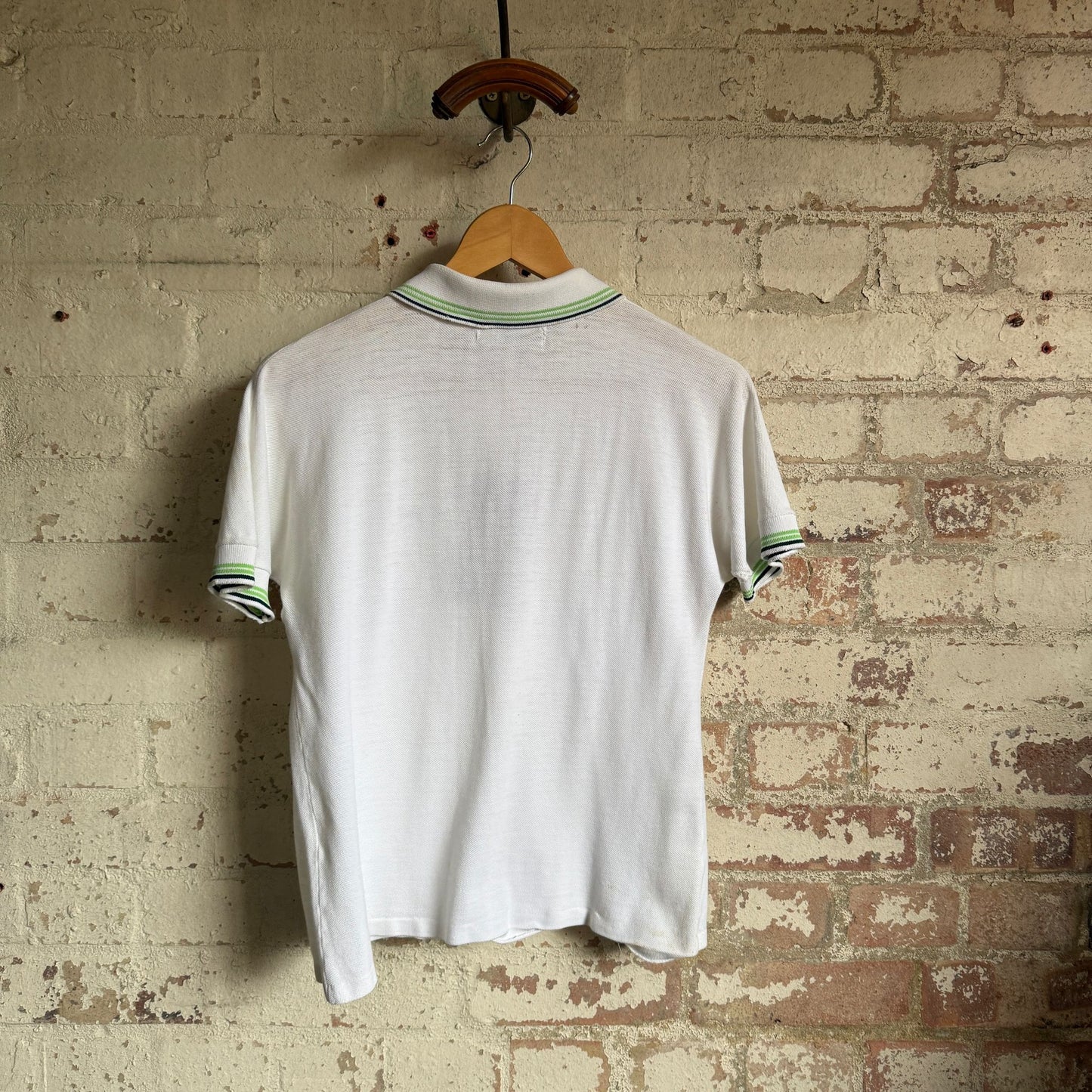 1960s White Slazenger Polo Shirt