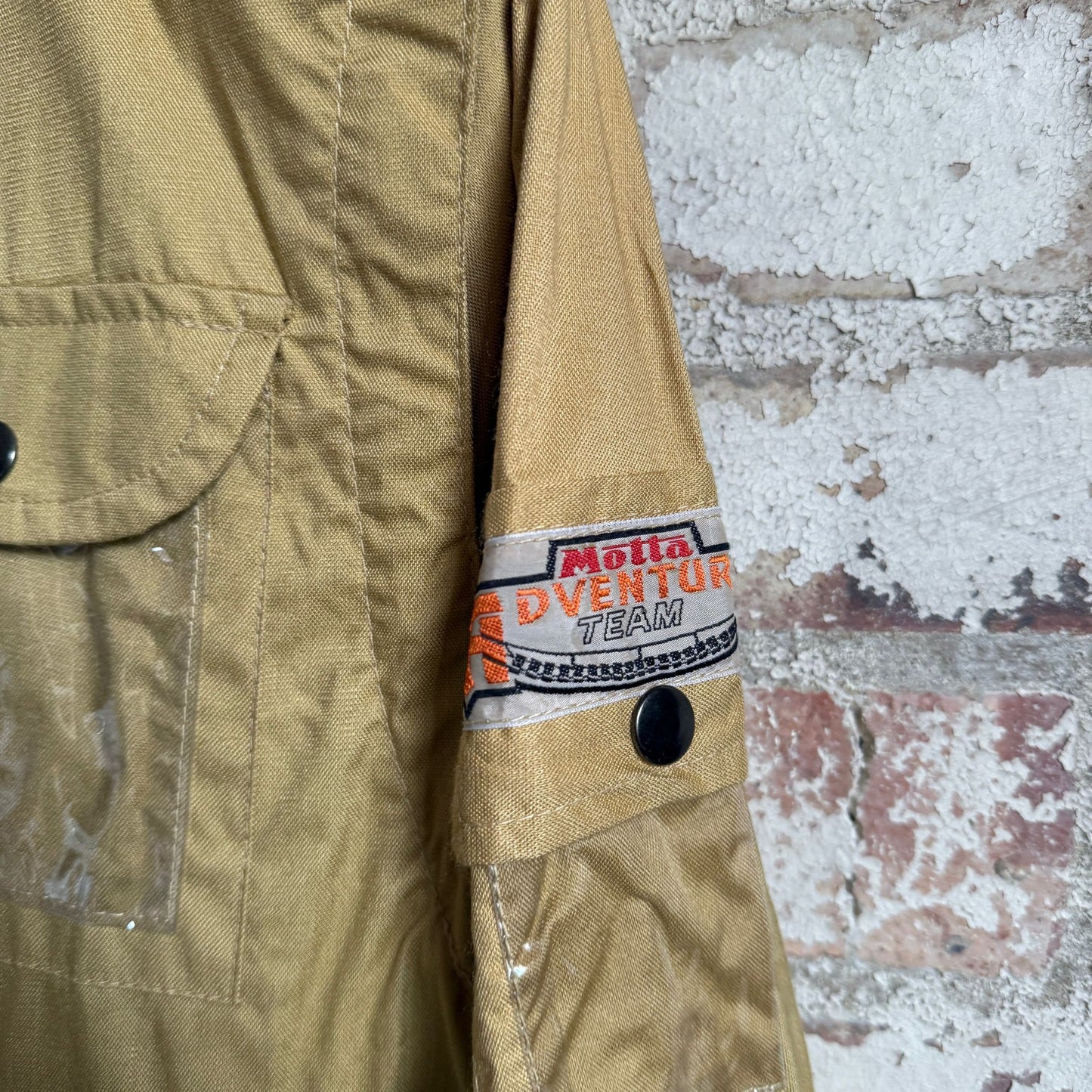 1990s Beige Unusual Tactical Jacket