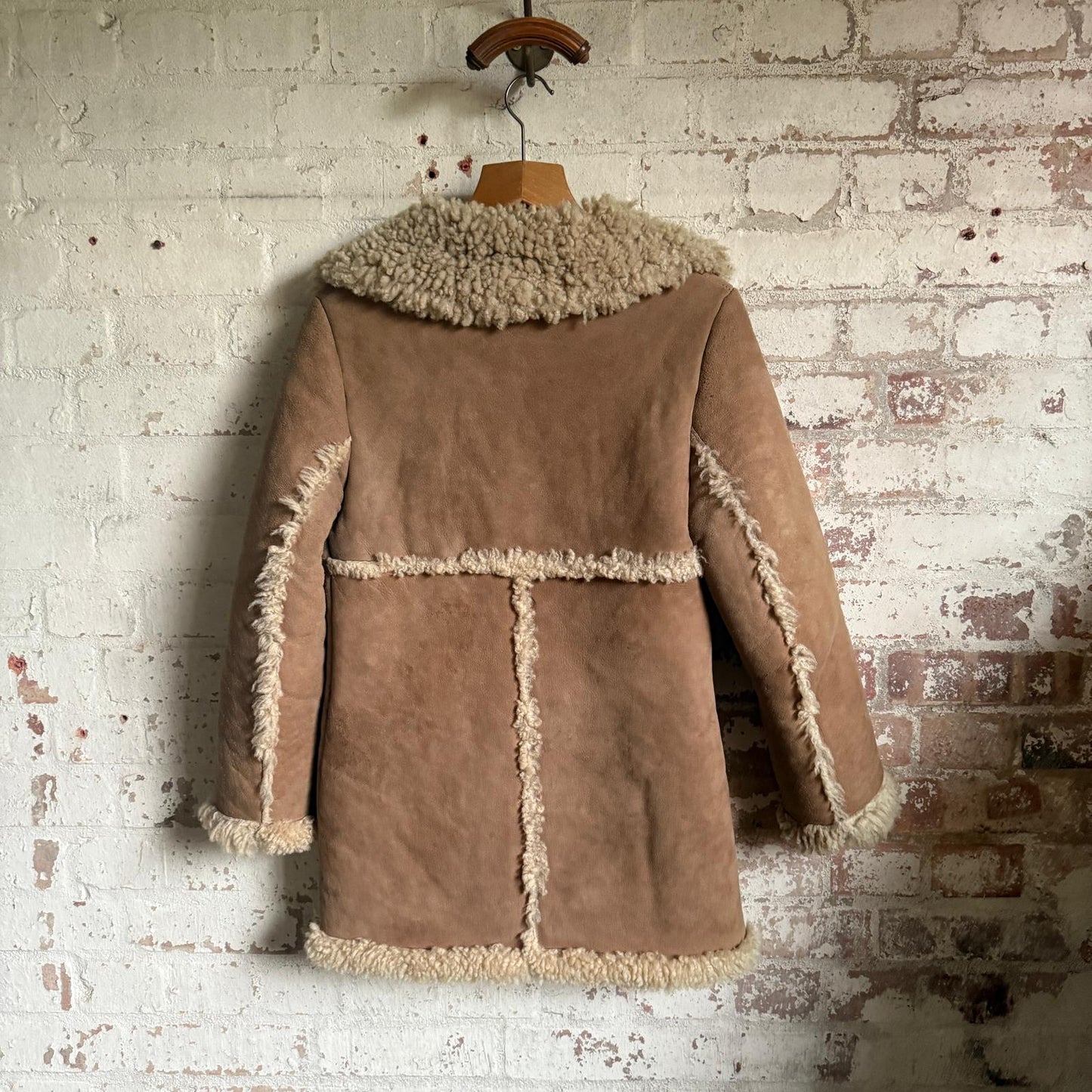 1970s Brown Sheepskin Penny Lane Coat
