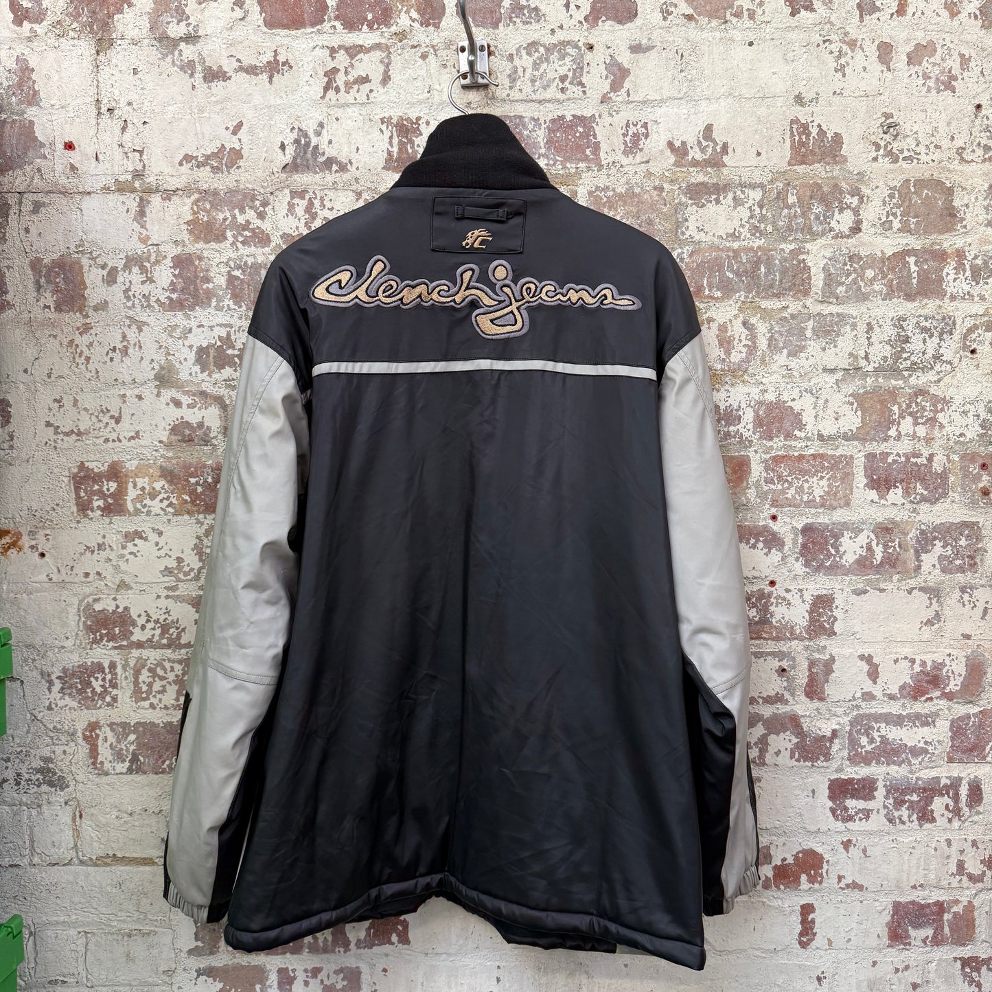 2000s Y2K Black Clench Jacket Coat