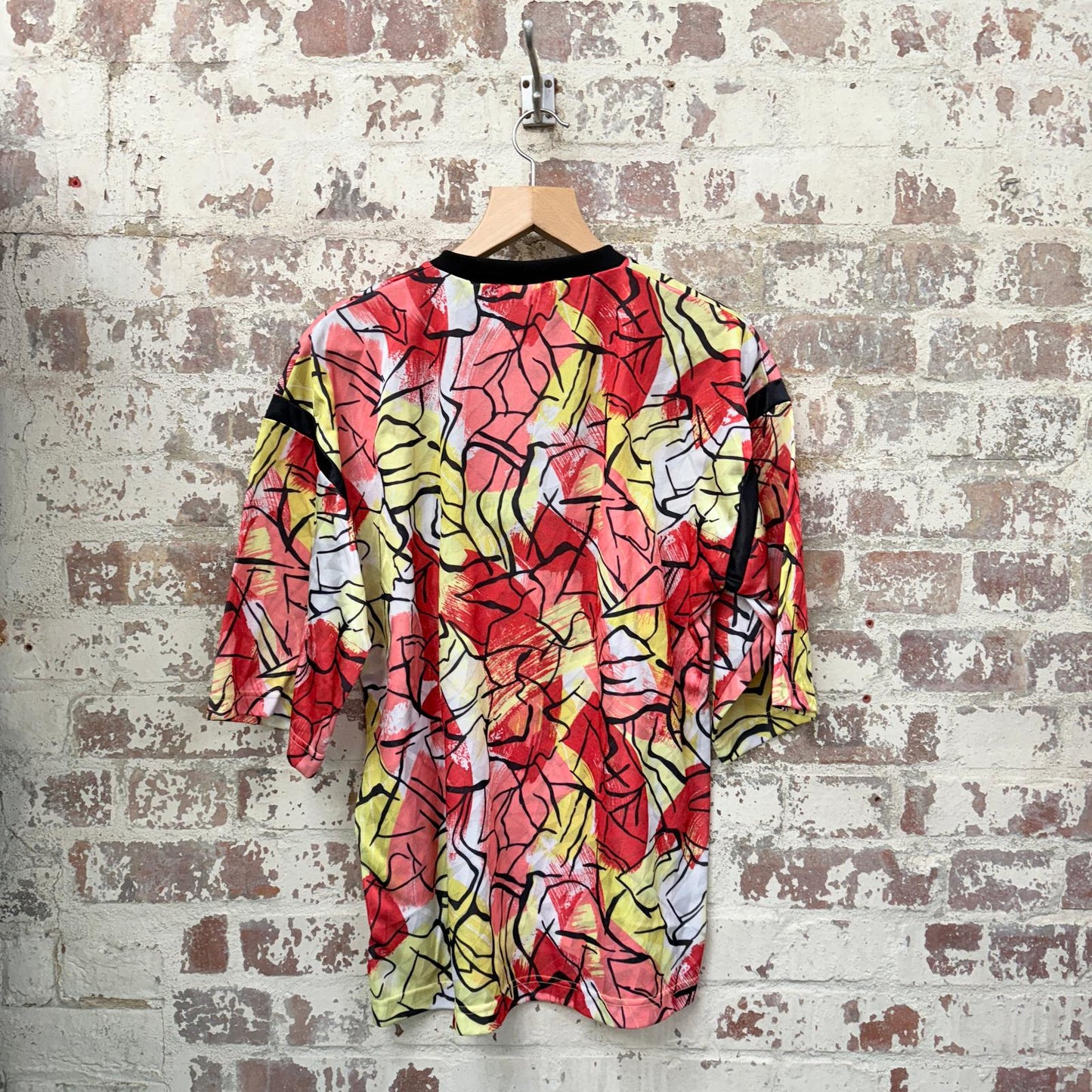 1990s Red Spall Unusual Sports T-shirt