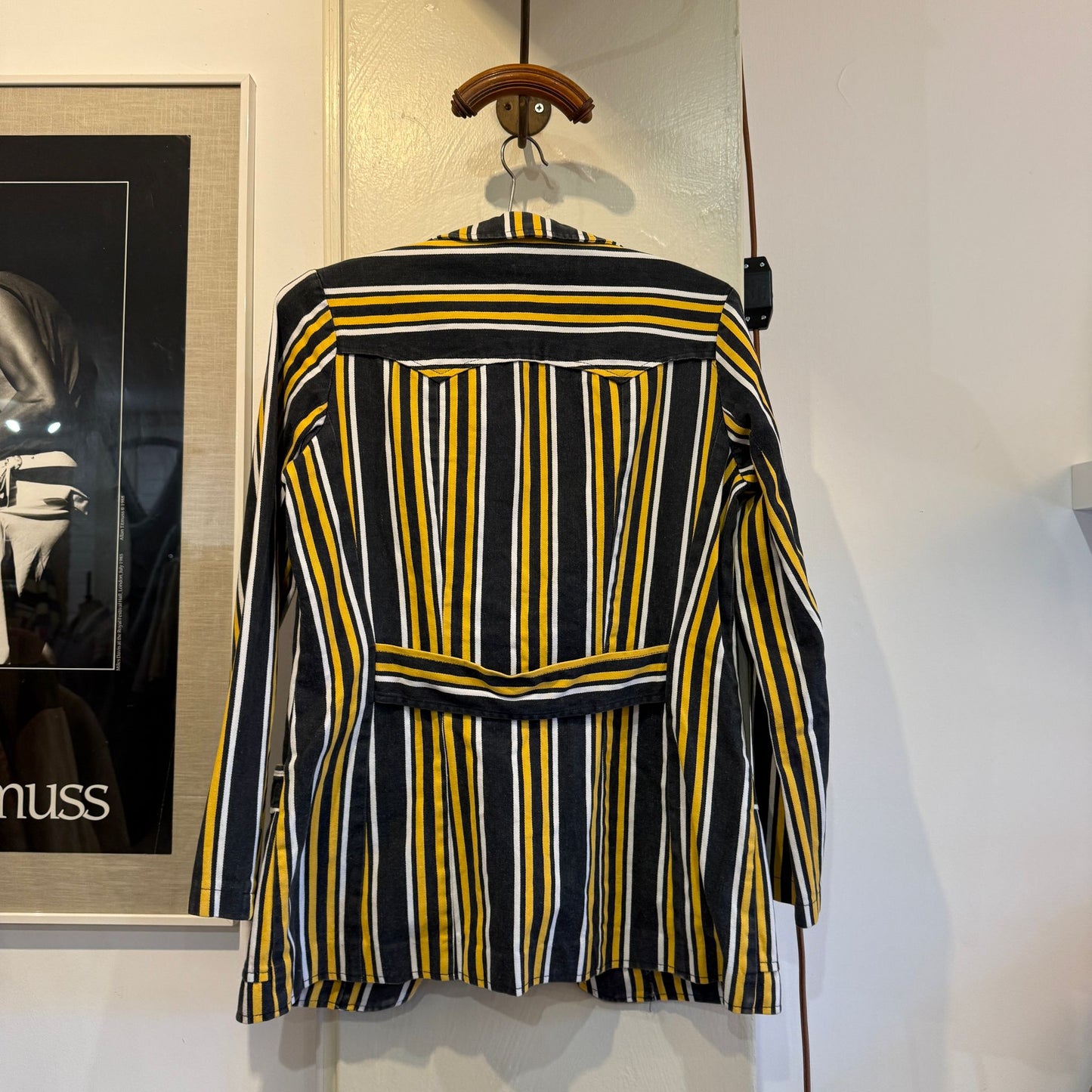 1960s Navy Striped Modessa Blazer Jacket