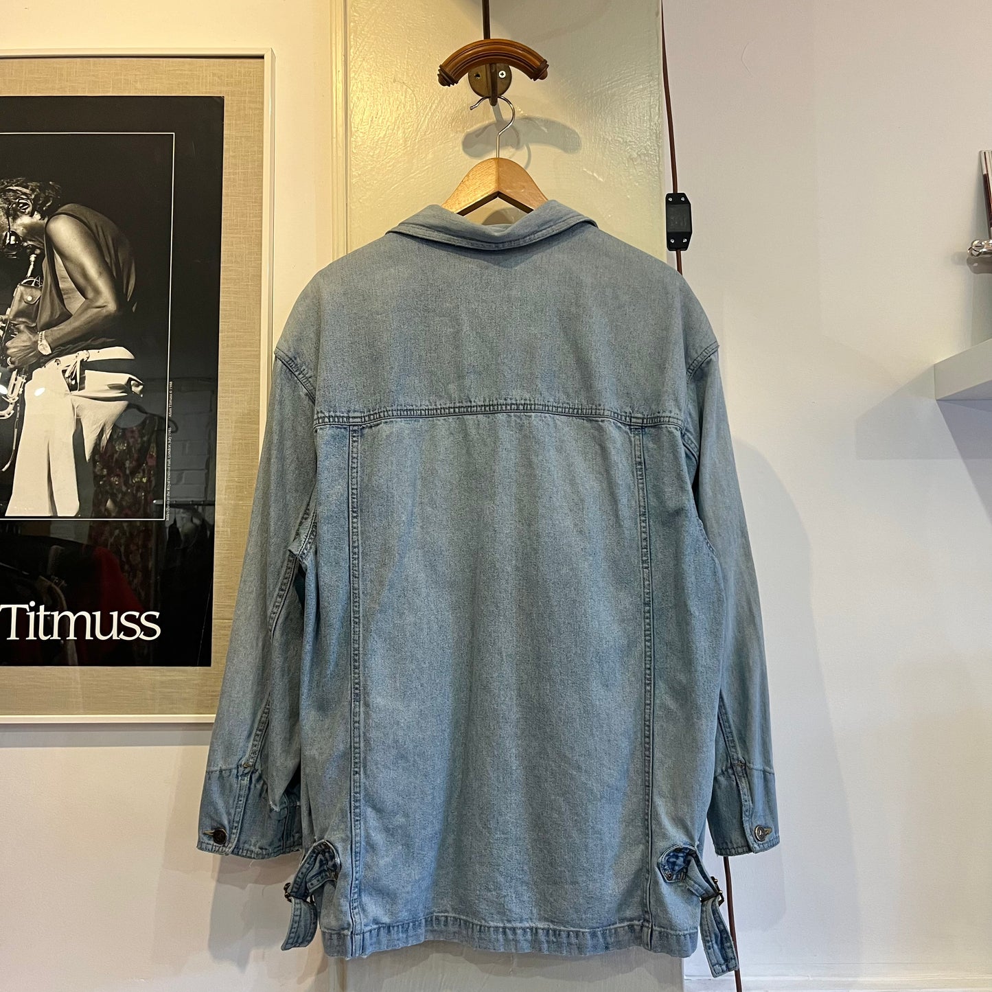 1980s Denim Work Style Jacket