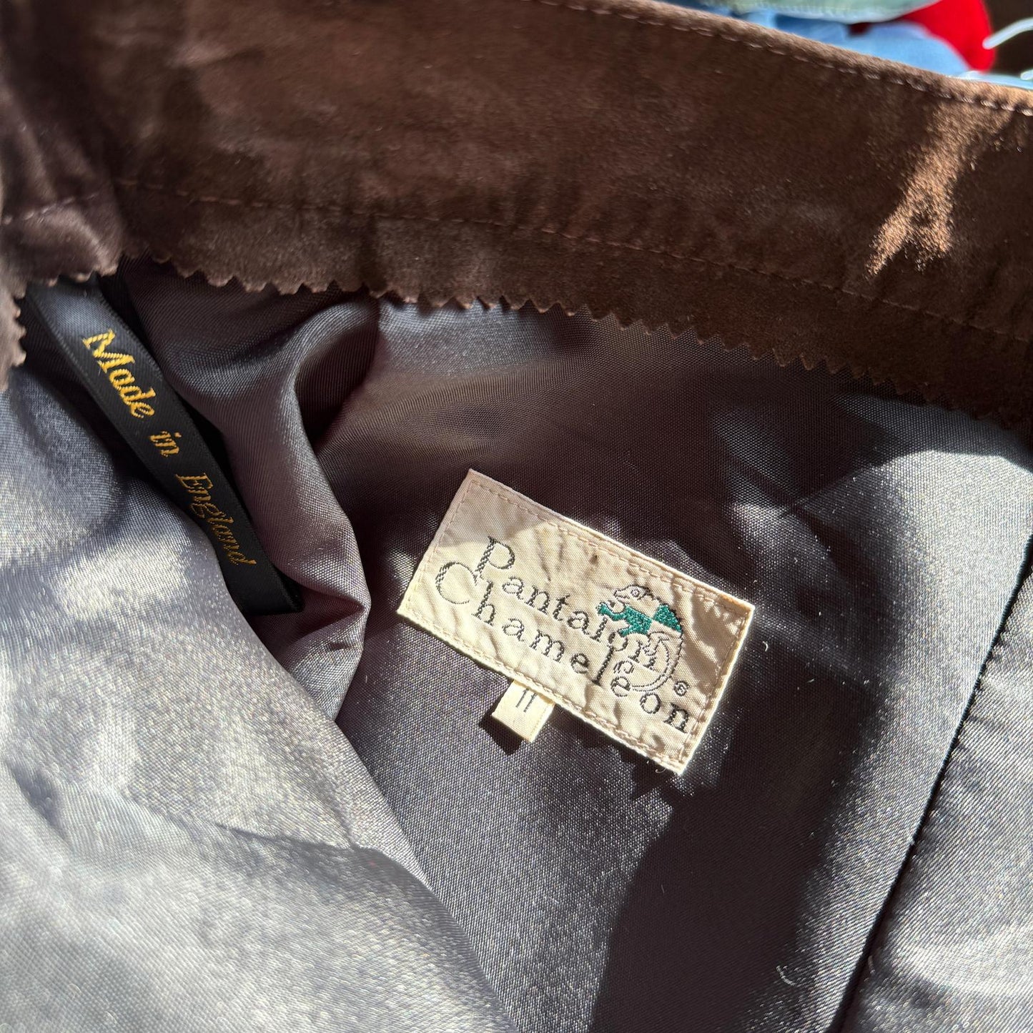 1980s Brown Suede Trousers