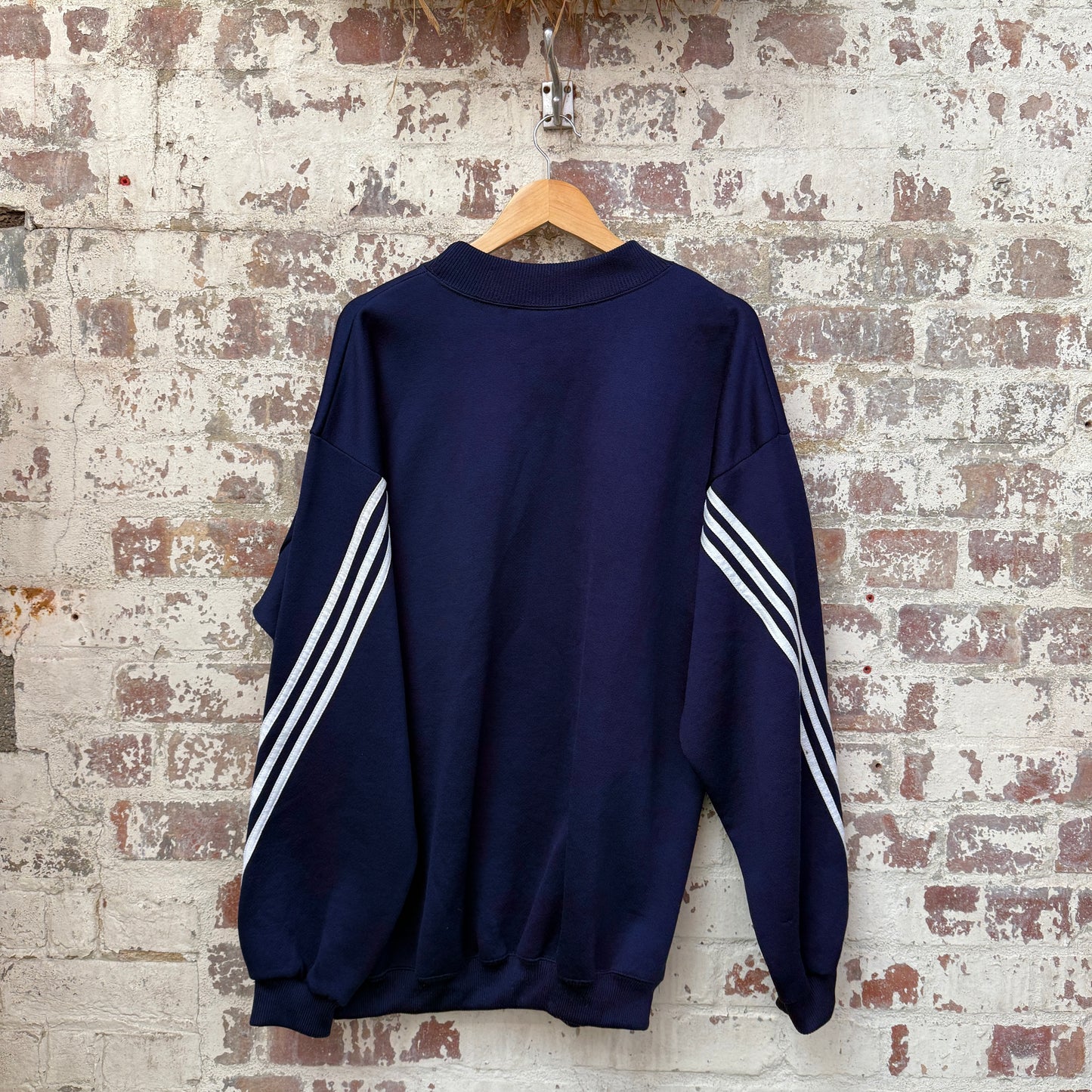 1990s Navy Adidas Sweatshirt