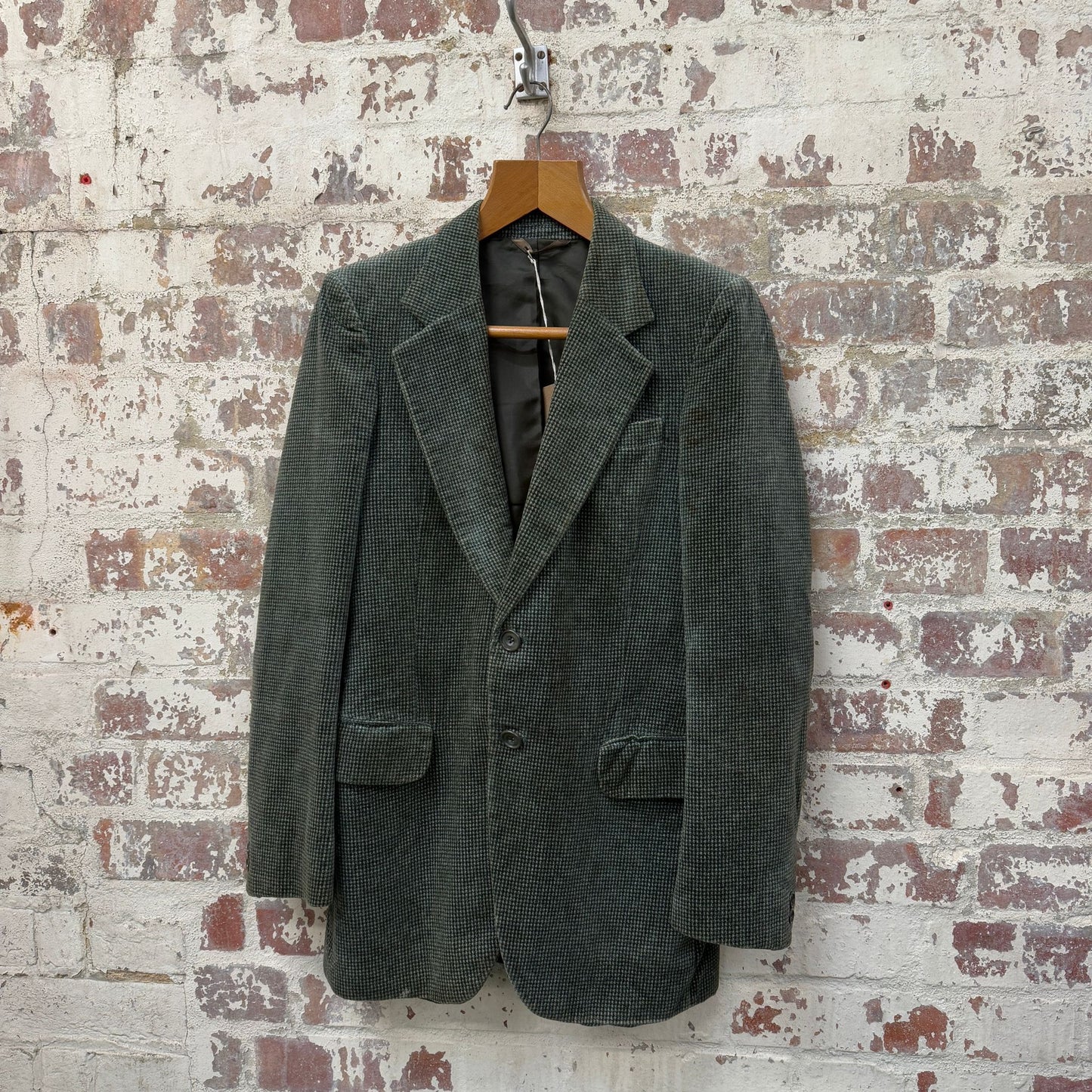1970s Carnaby Street Take 6 Velvet Suit Blazer Jacket