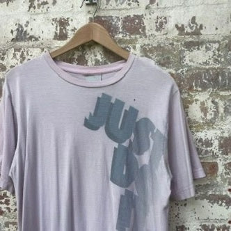 Vintage 2000s Pink Nike Print Graphic T-Shirt