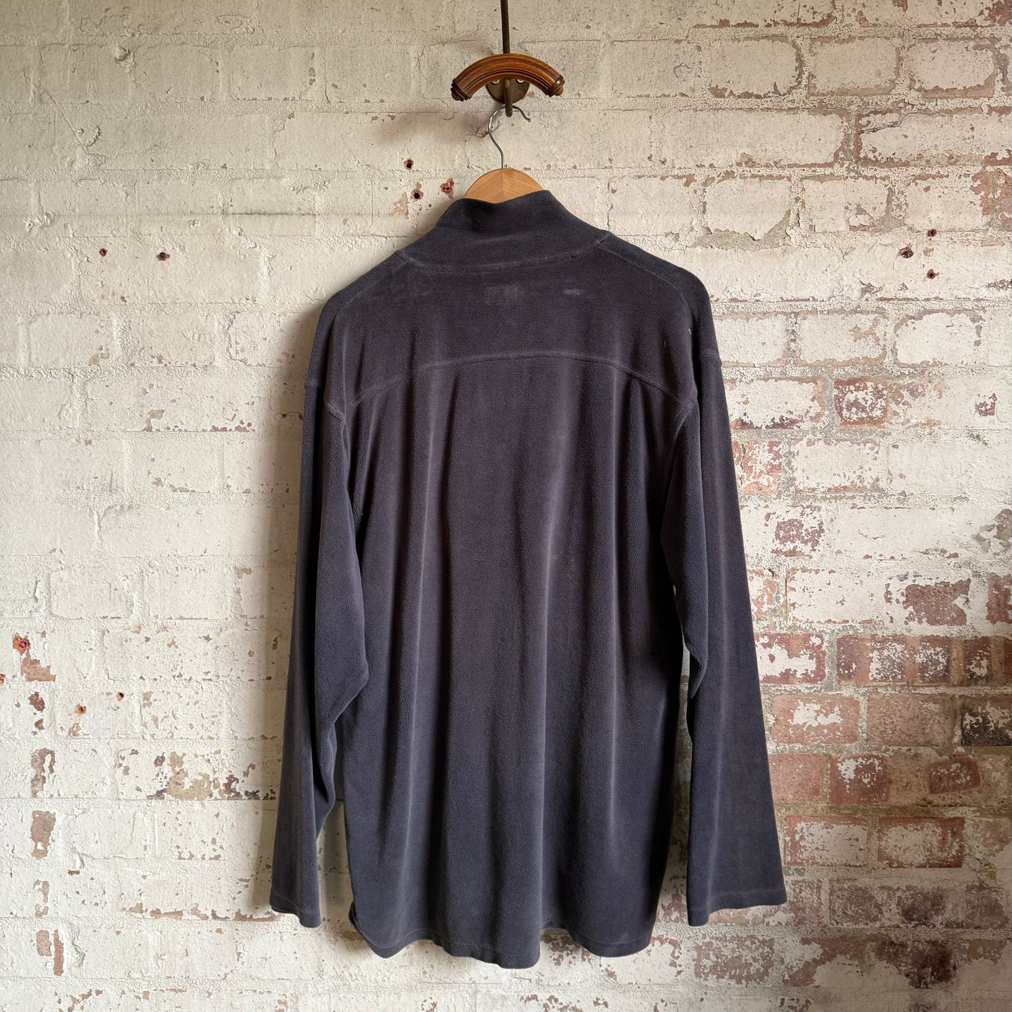 1990s Grey Zip Levis Fleece