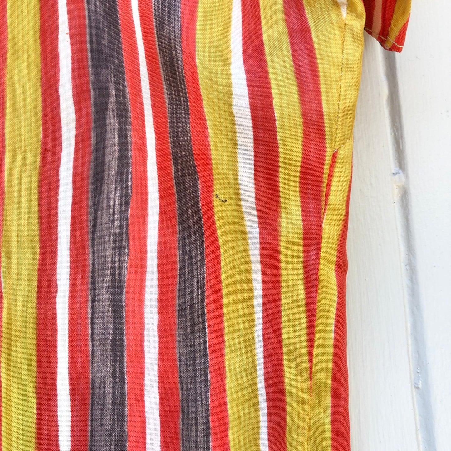 Unique Satin Stripe Top