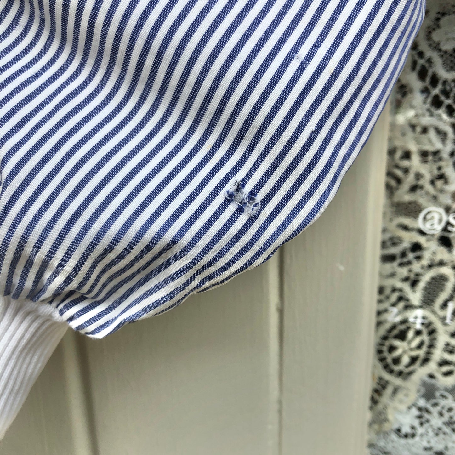 1960s Italian Striped Sweatshirt Top