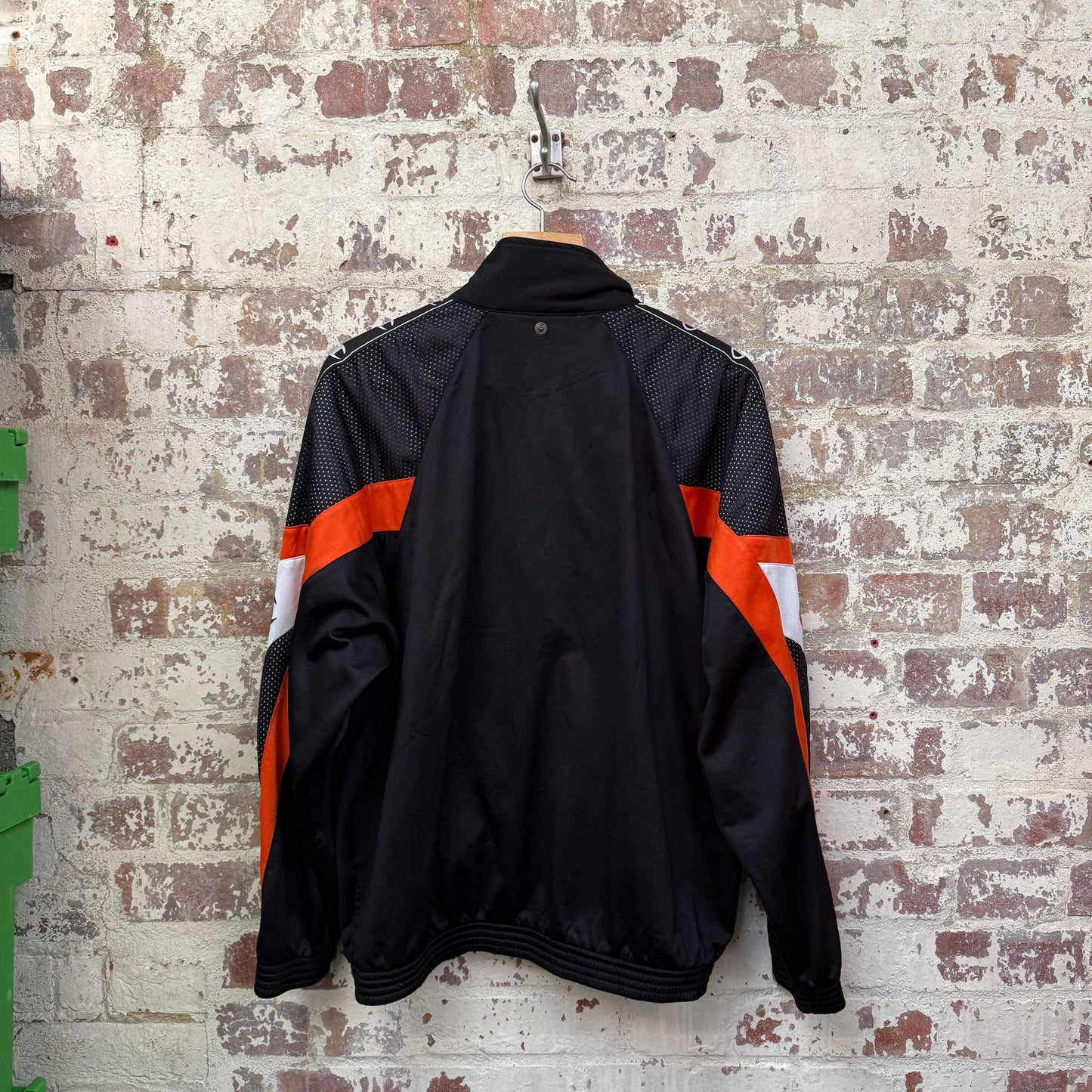1990s Black Champion Track Top Jacket