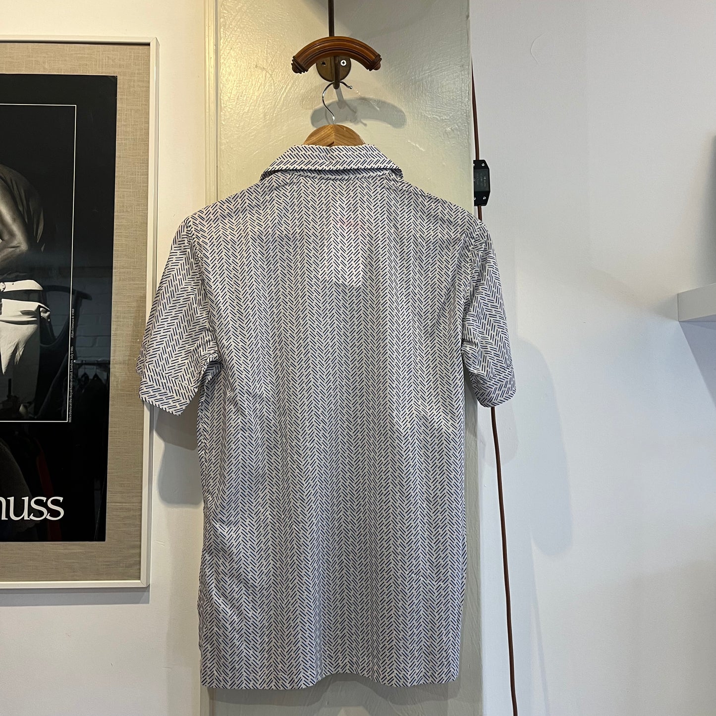 1970s Patterned Leisure Shirt