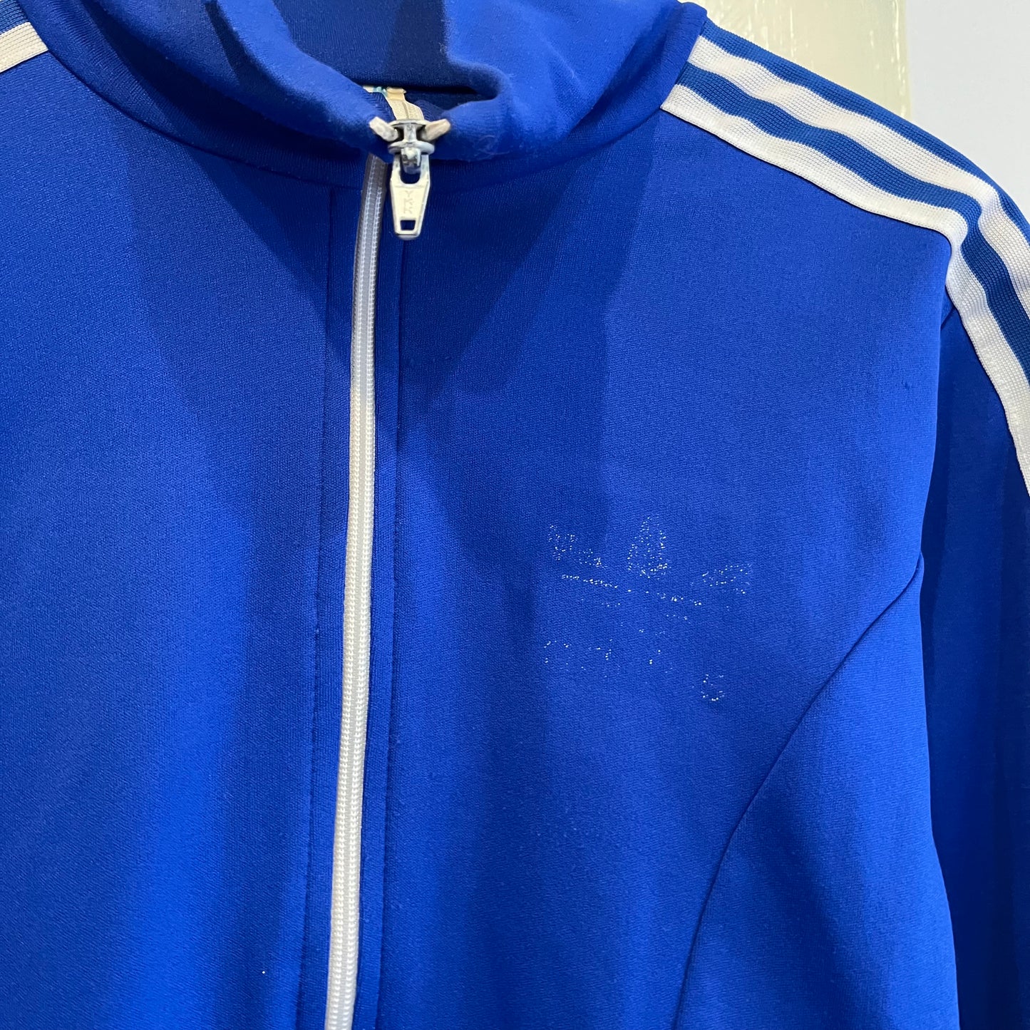 1970s Blue Adidas Track Top