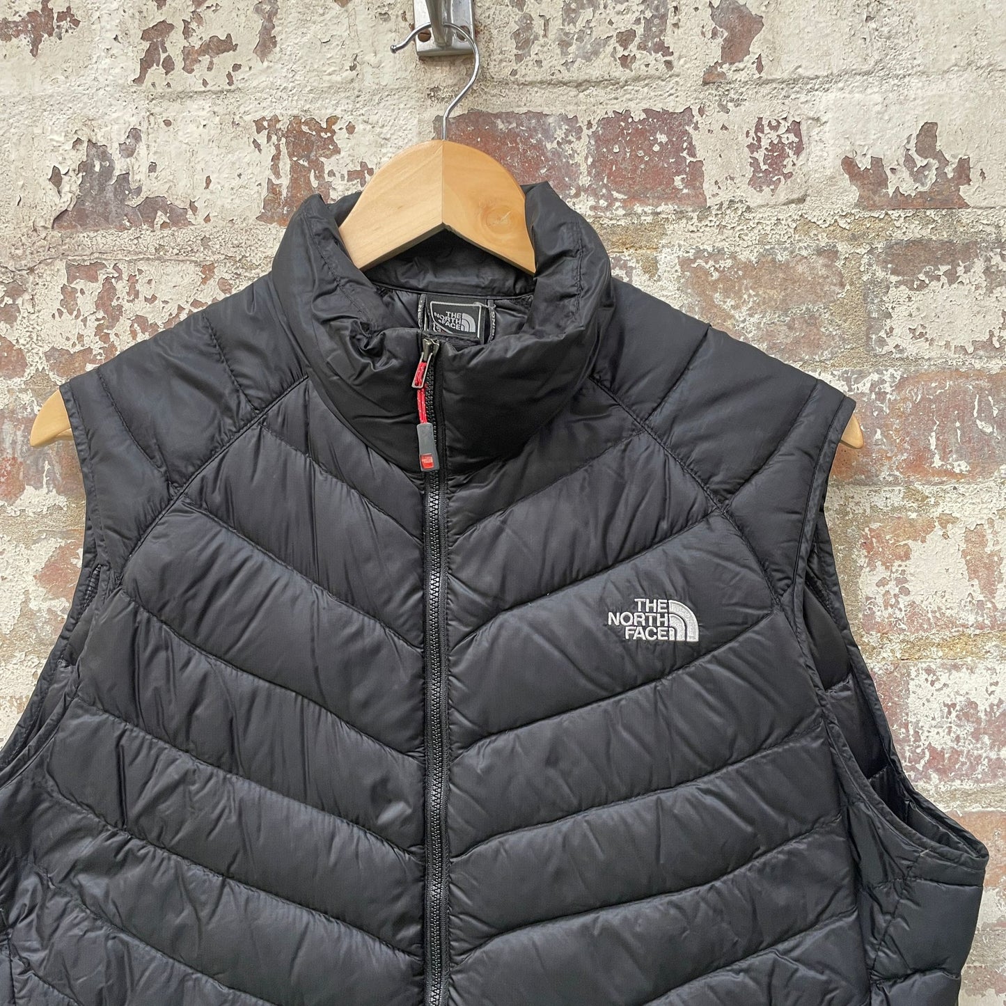Black The North Face Puffer Gilet Vest jacket