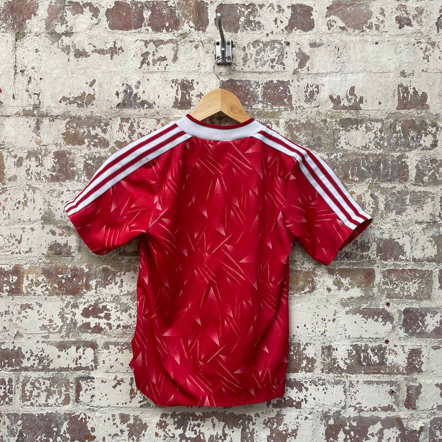 Vintage 1989-1992 Red Adidas Liverpool Home Football kit Shirt