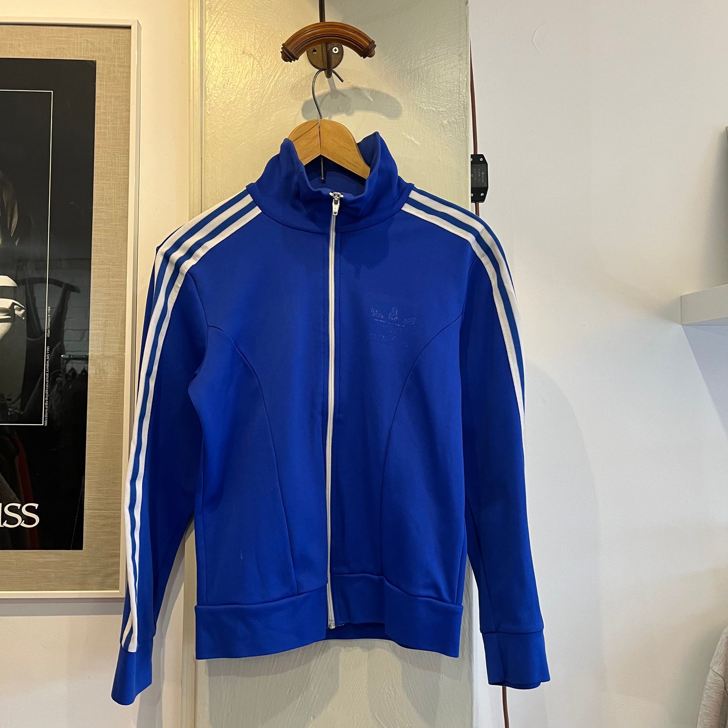 1970s Blue Adidas Track Top