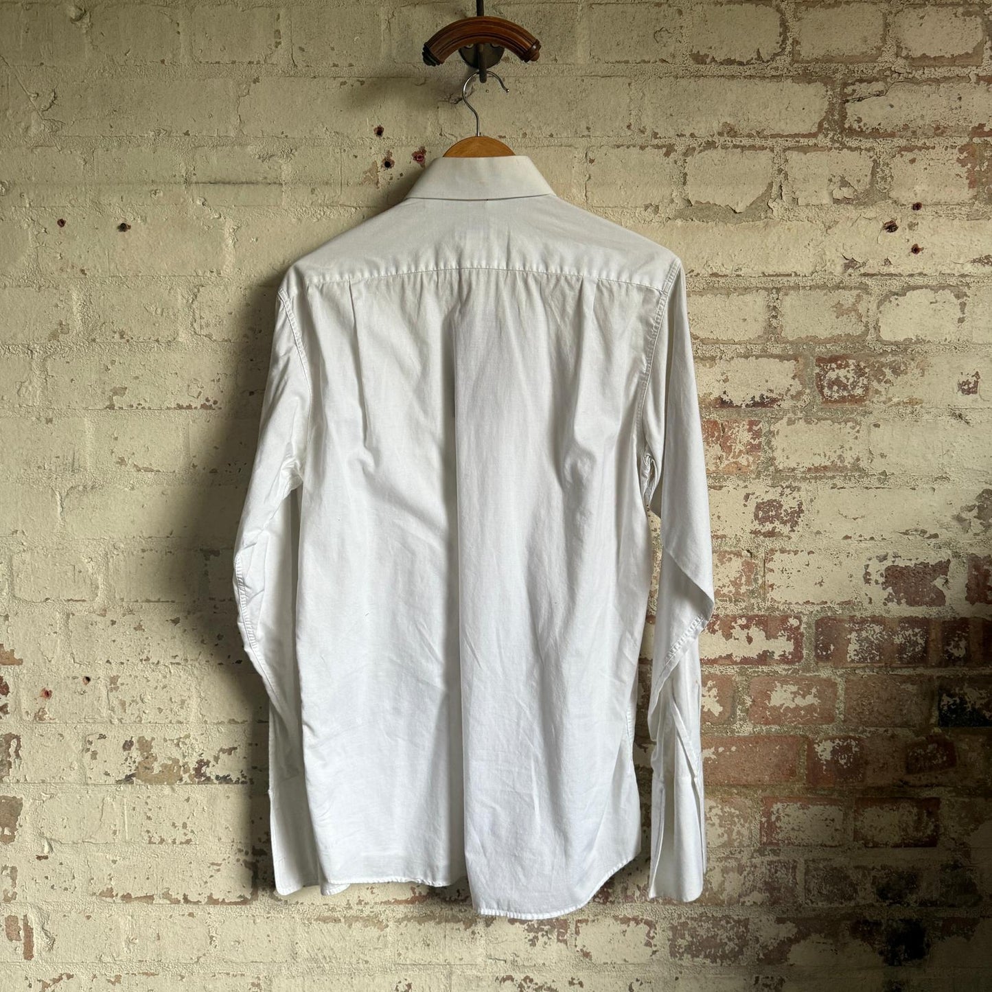 1970s White Harrods Dress Shirt