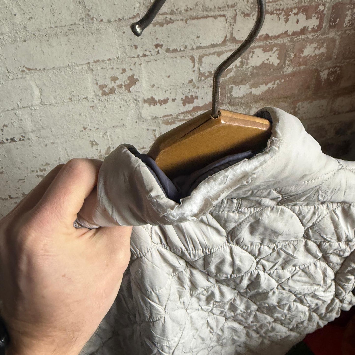 2000s Beige Nike ACG Padded Gilet Jacket