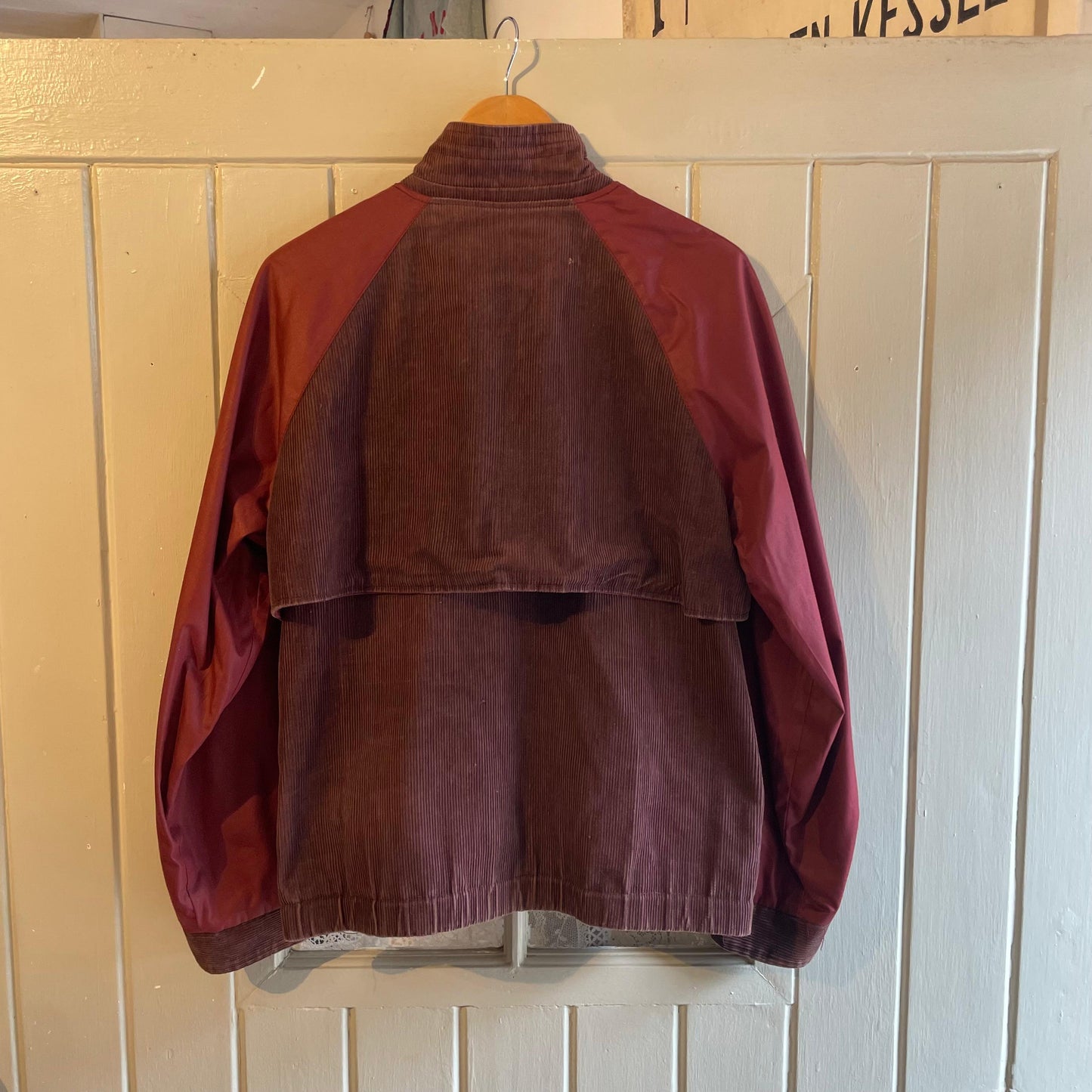 1970s Reversible Maroon Corduroy Unusual Jacket