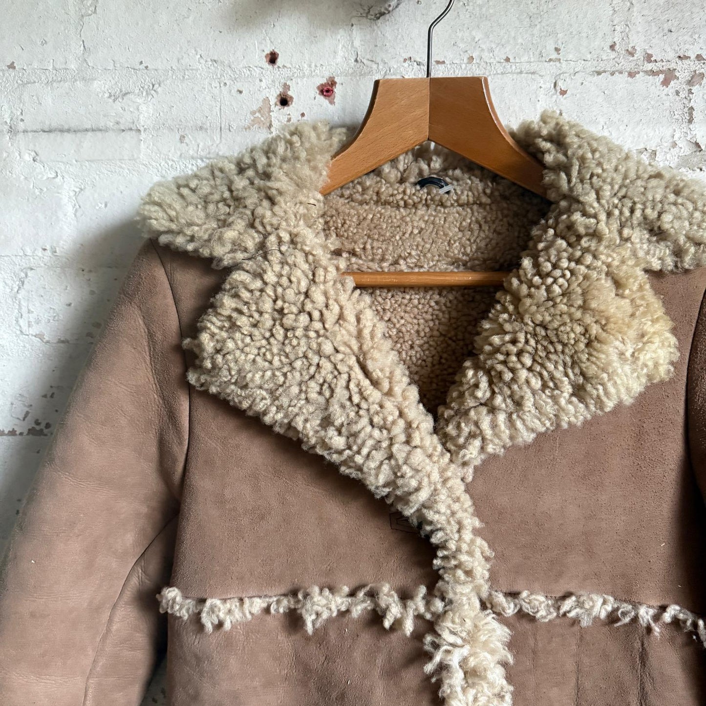 1970s Brown Sheepskin Penny Lane Coat