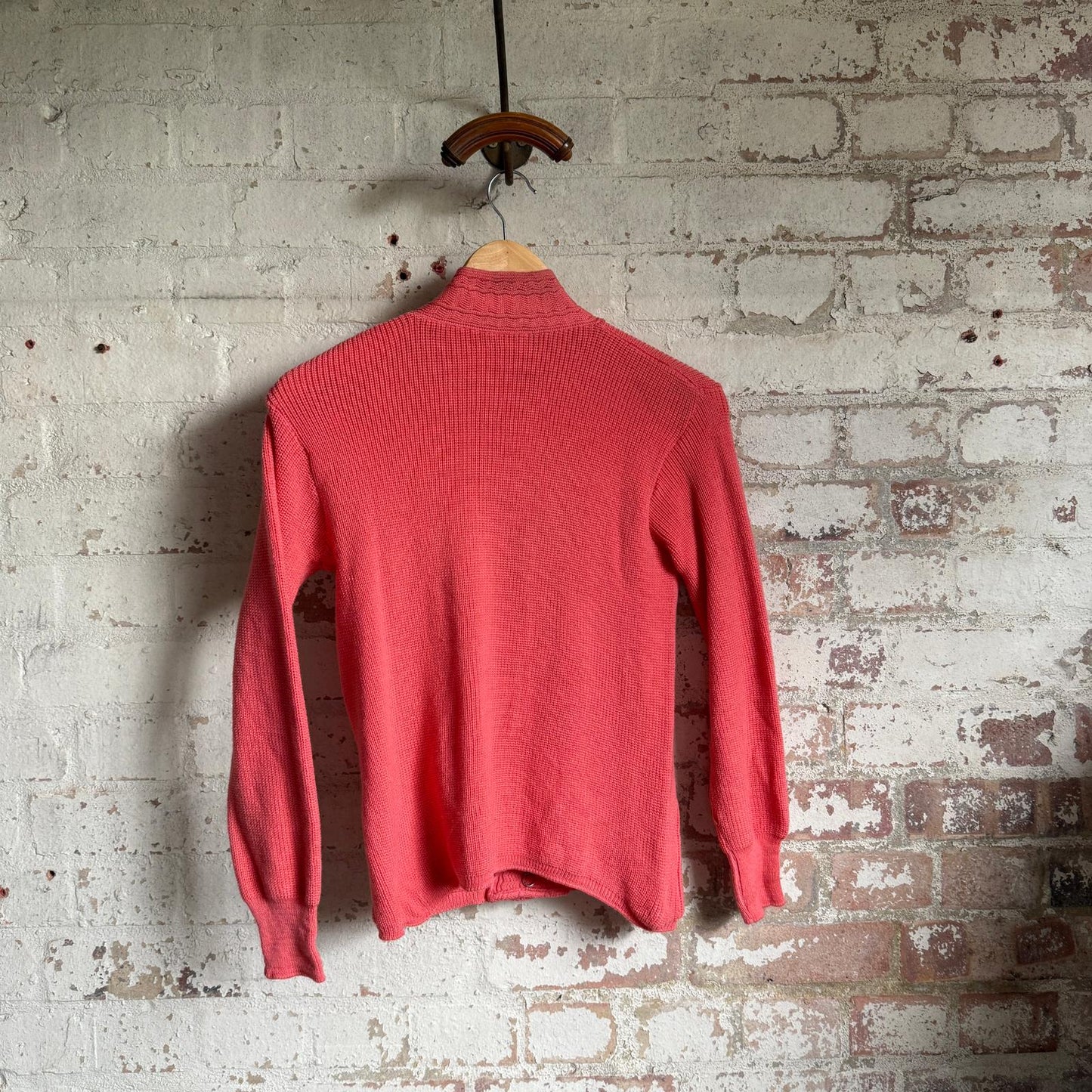 1960s Pink Buttoned Cardigan Jumper