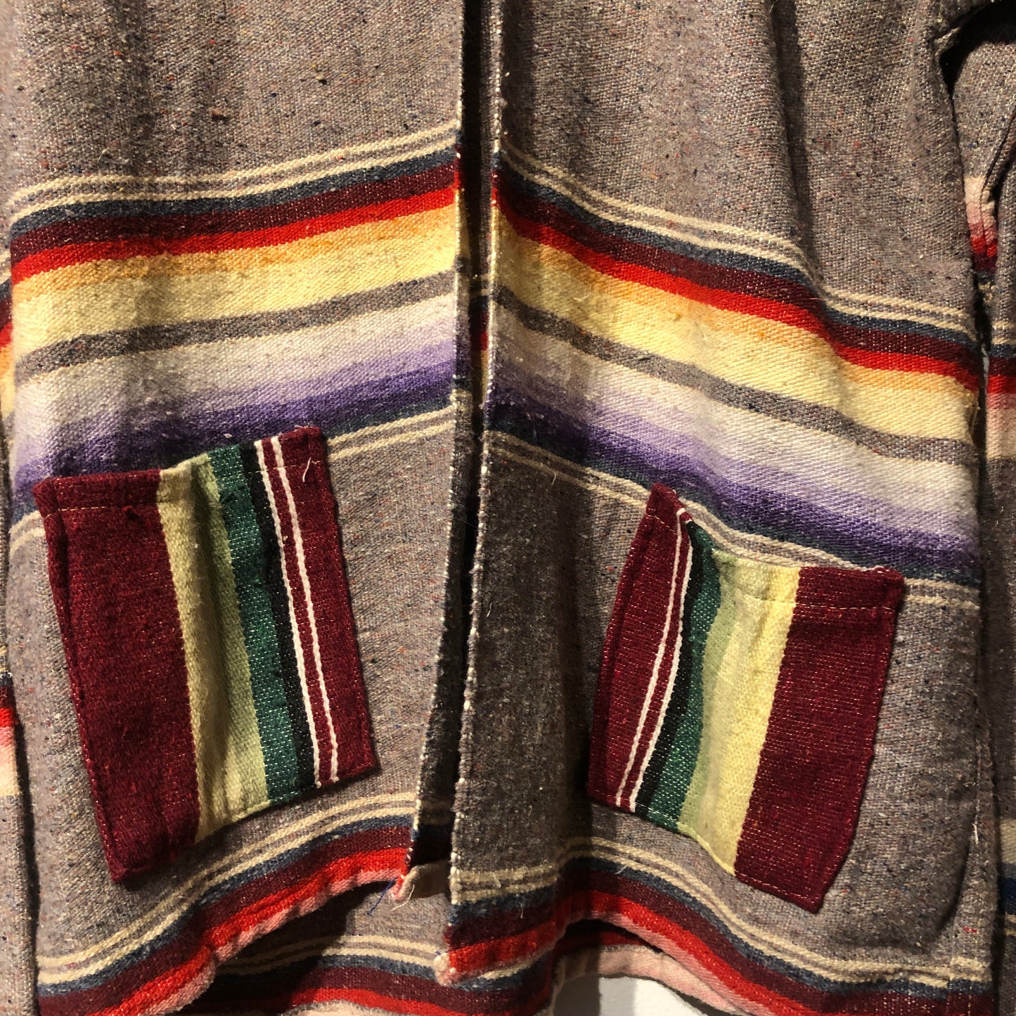 1960s Home Made Blanket Jacket