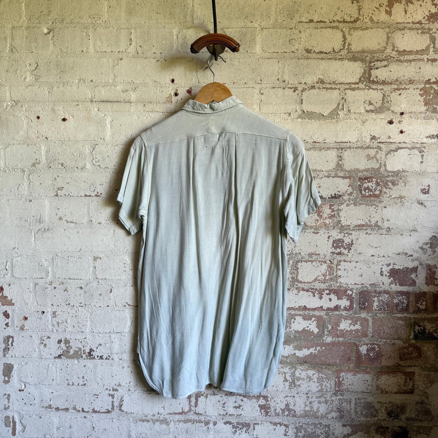 1940s British CC41 Rayon Sports Shirt