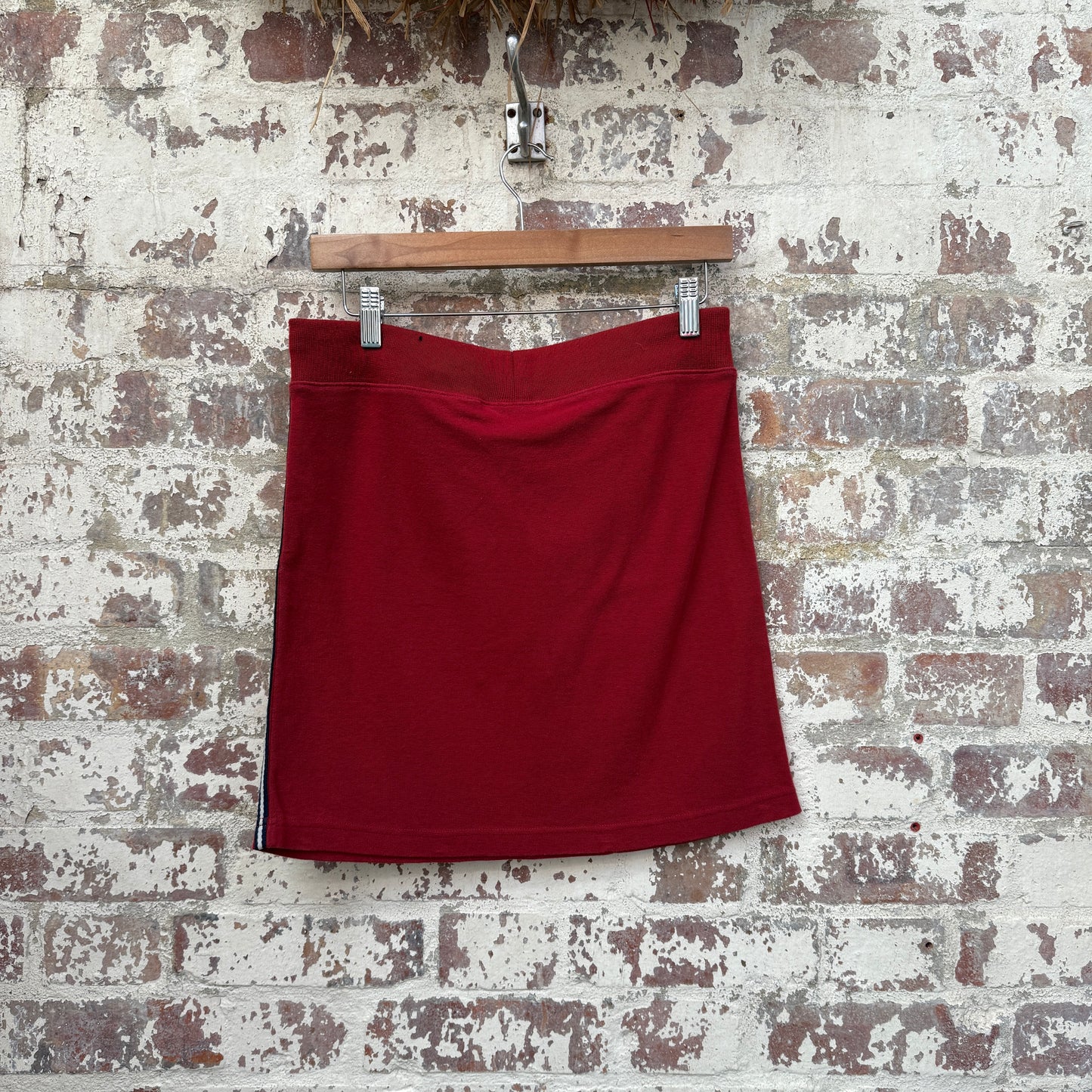 2000s Y2K Red Woolrich Mini Skirt
