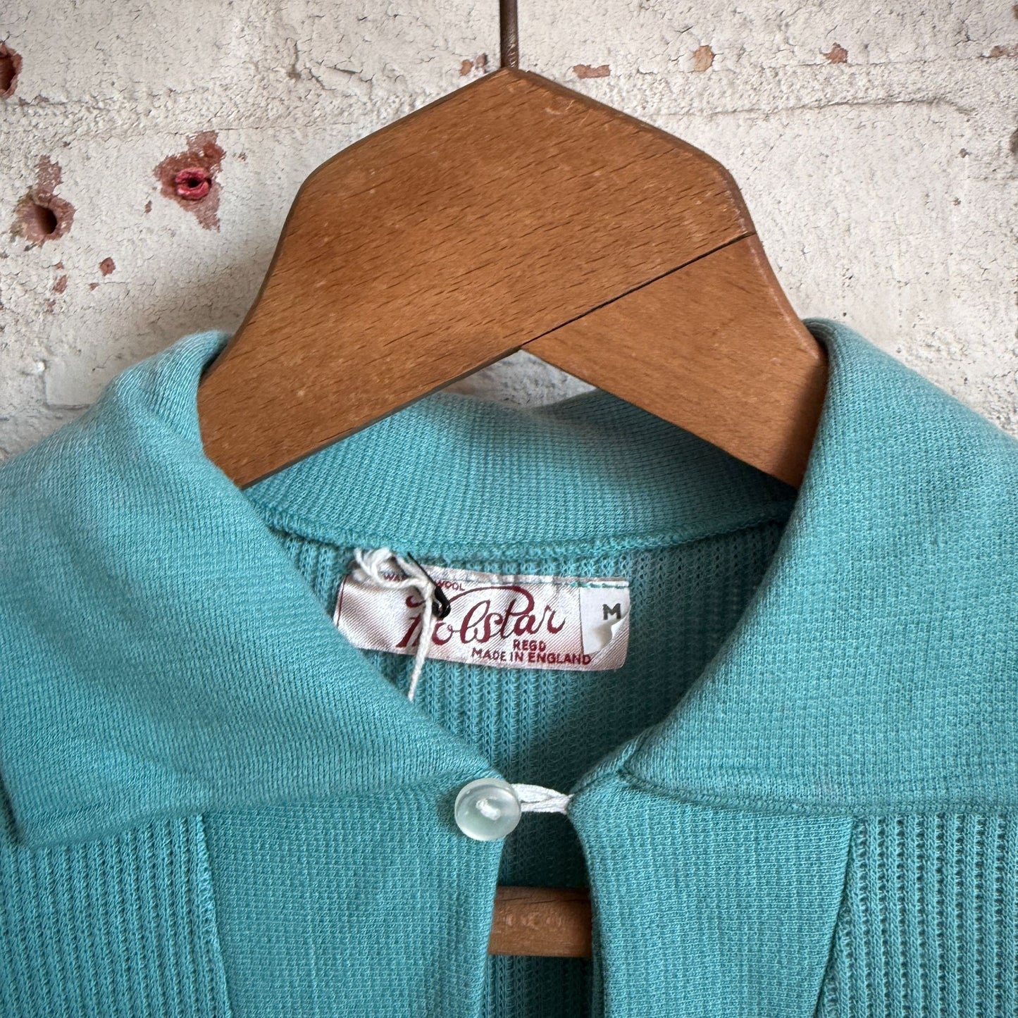 1960s Turquoise Holstar British Leisure Shirt