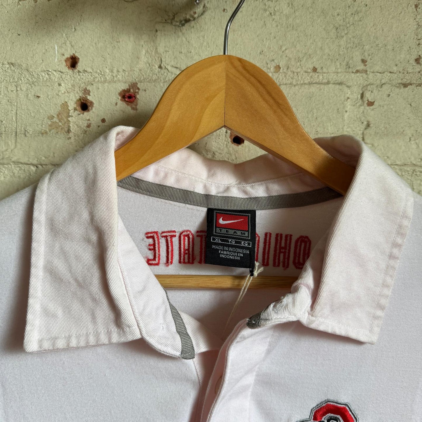 1990s Nike Ohio State Rugby Polo Shirt