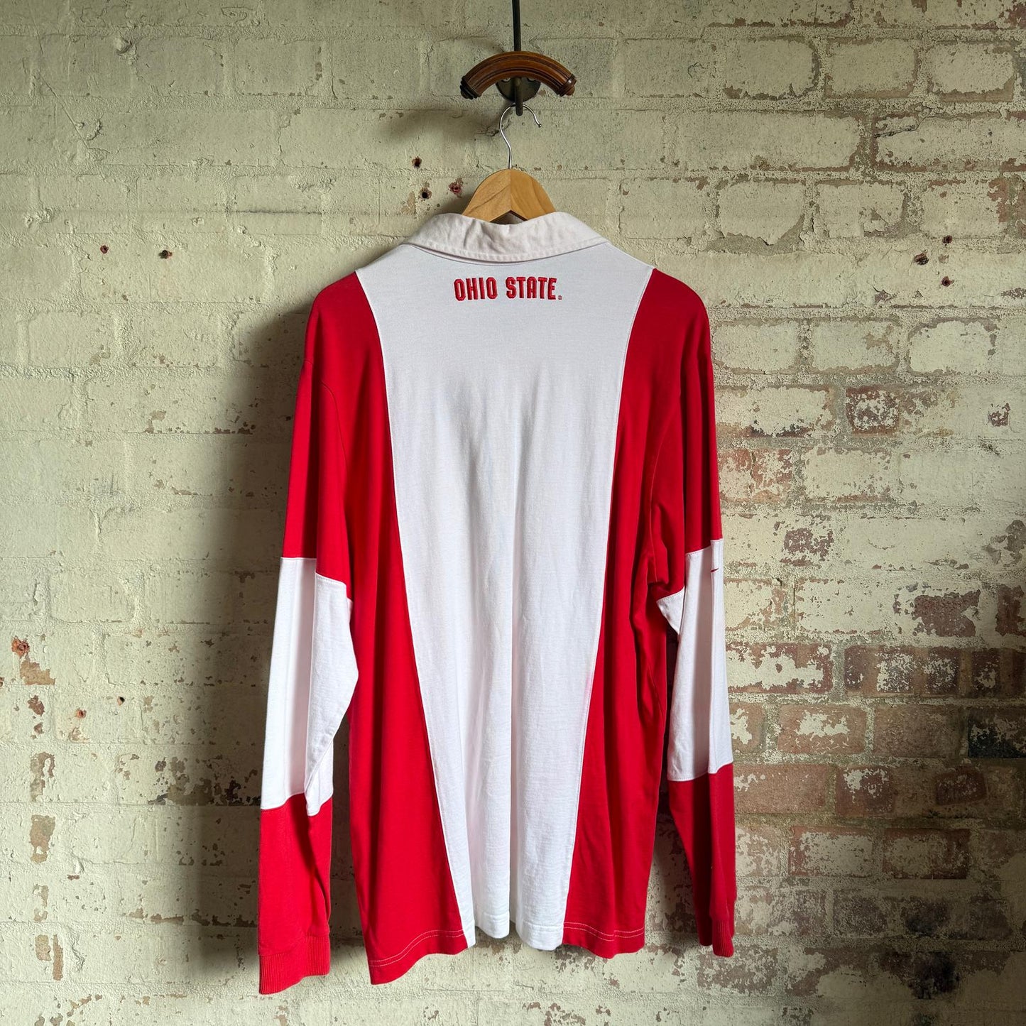 1990s Nike Ohio State Rugby Polo Shirt