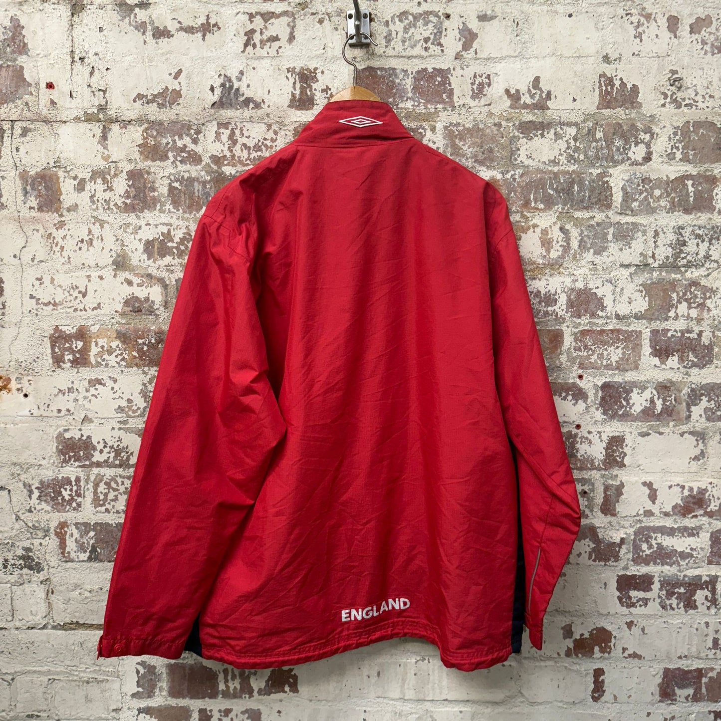 200s Red Umbro England Track Jacket
