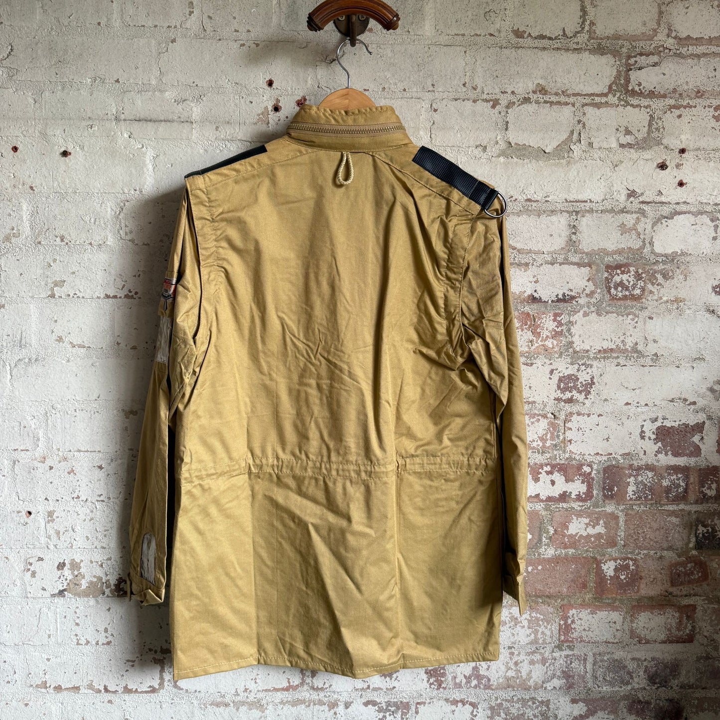 1990s Beige Unusual Tactical Jacket