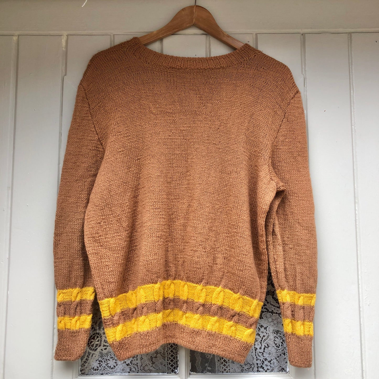 1970’s Beige Knitted Wool Jumper
