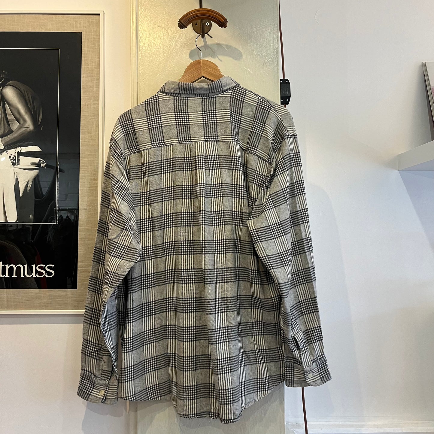 Vintage Checkered Button Up Shirt