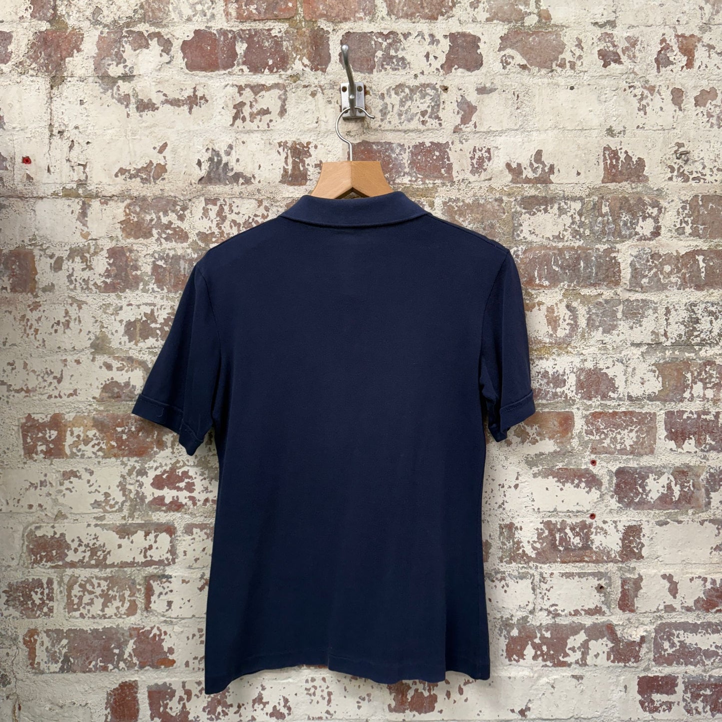 1970s Navy Rare Sergio Tacchini Polo Shirt Top