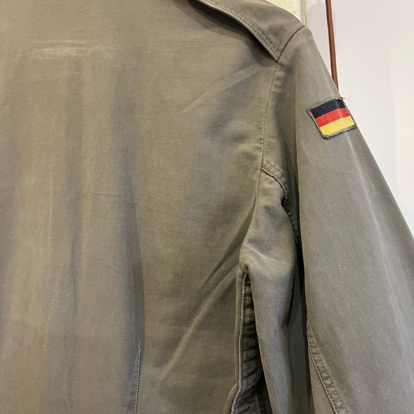 1970s Grey German Military Work Style Jacket