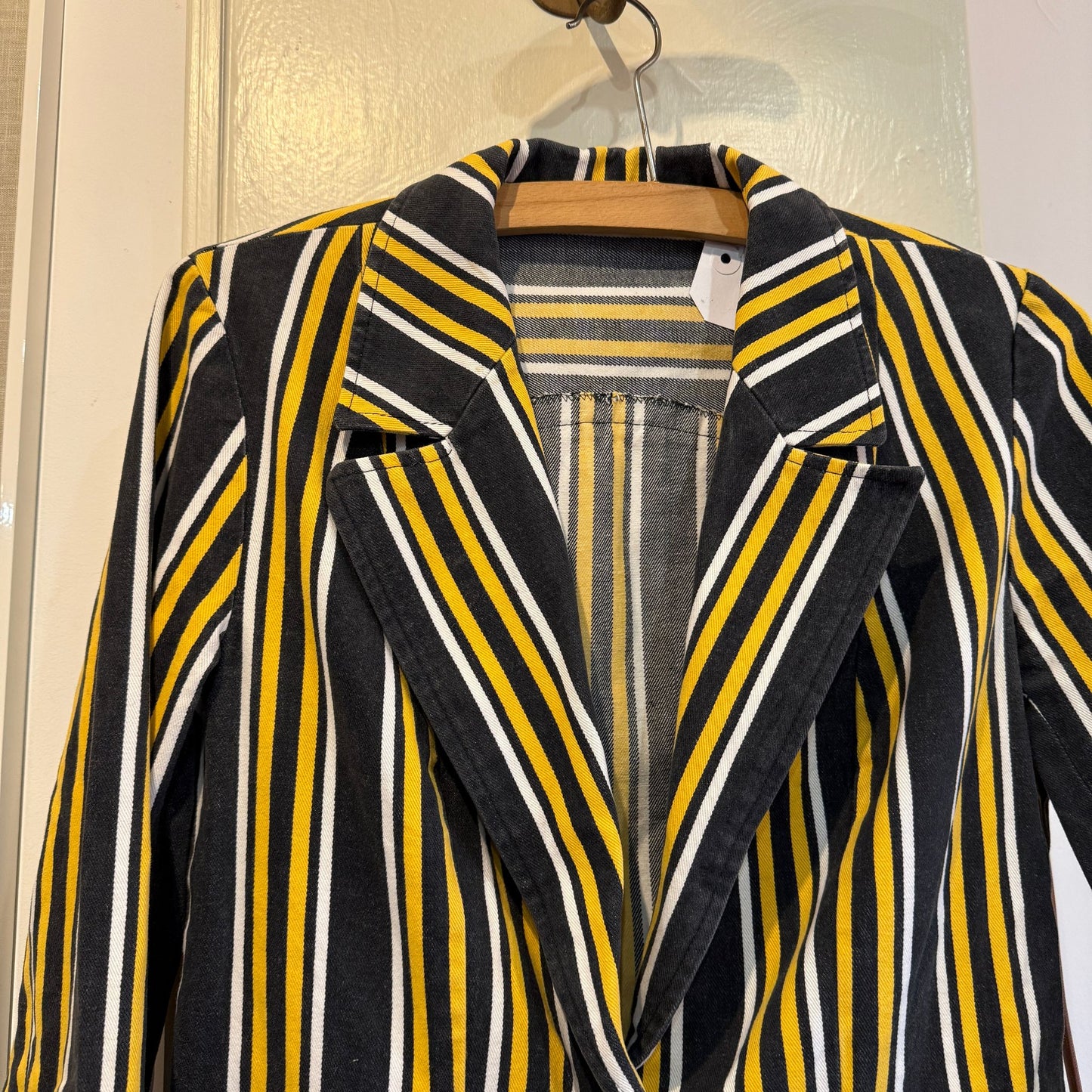 1960s Navy Striped Modessa Blazer Jacket