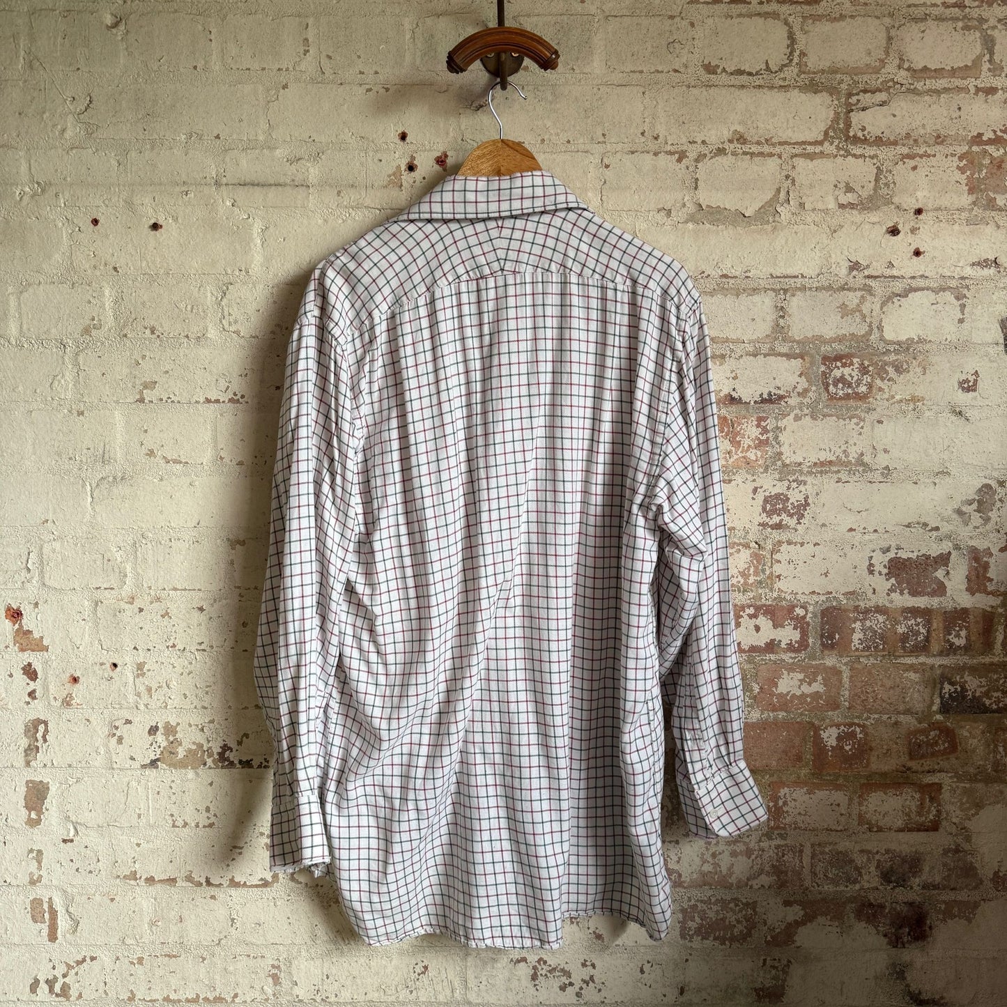 1990s White Cordings Button Shirt