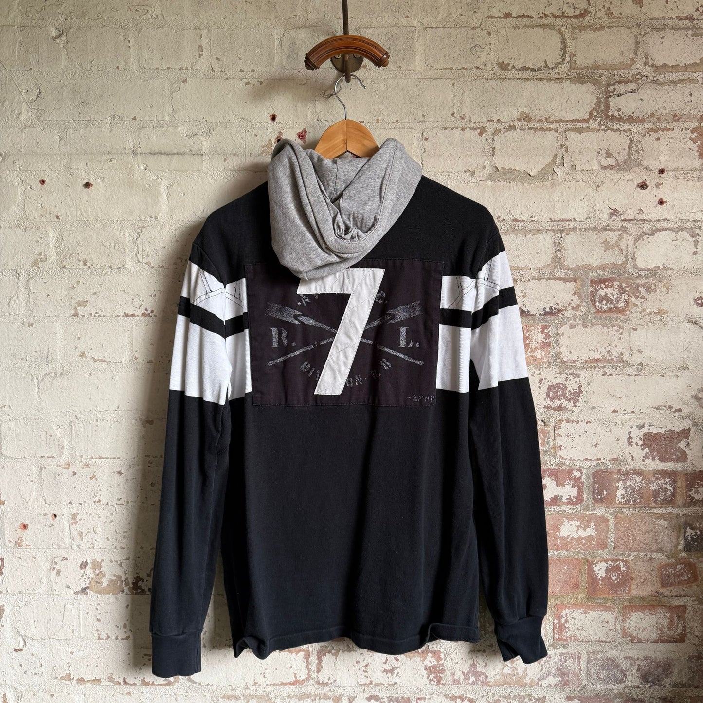 Vintage Ralph Lauren Rugby Hoodie Jumper