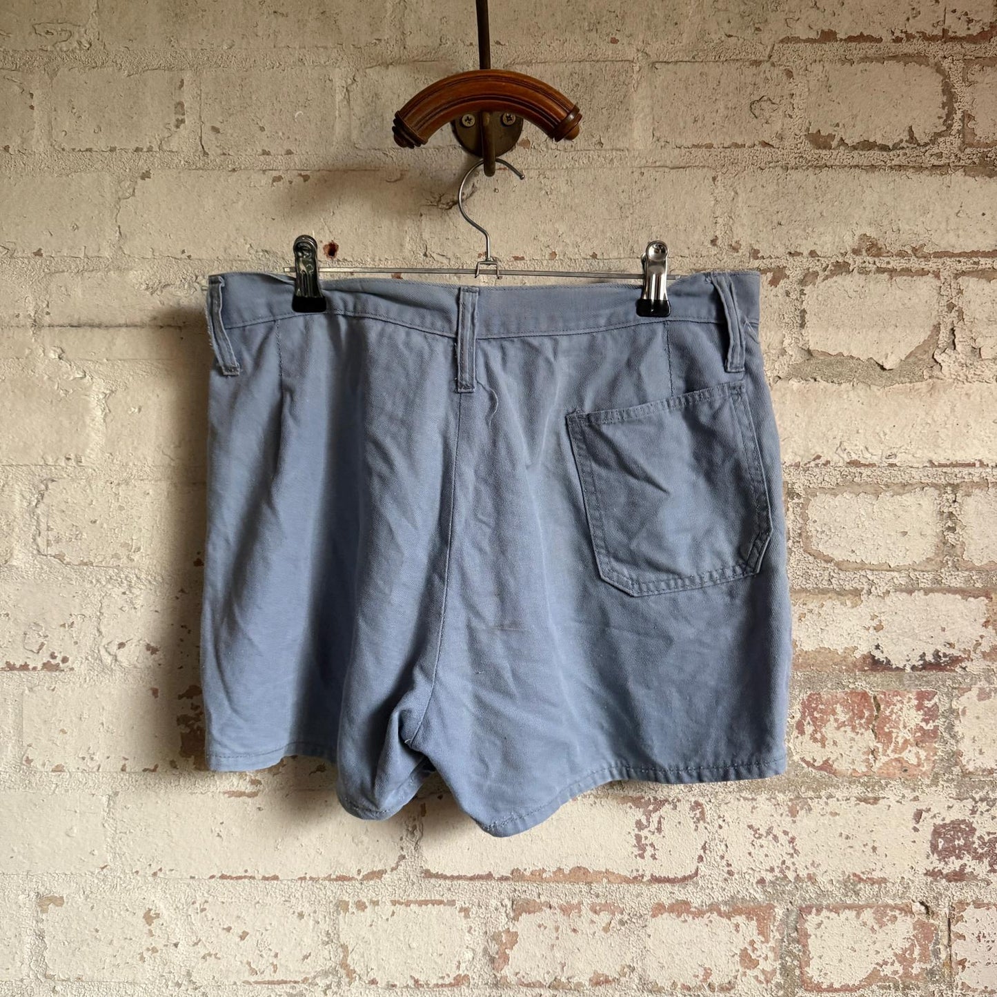 1970s Grey Cotton Shorts