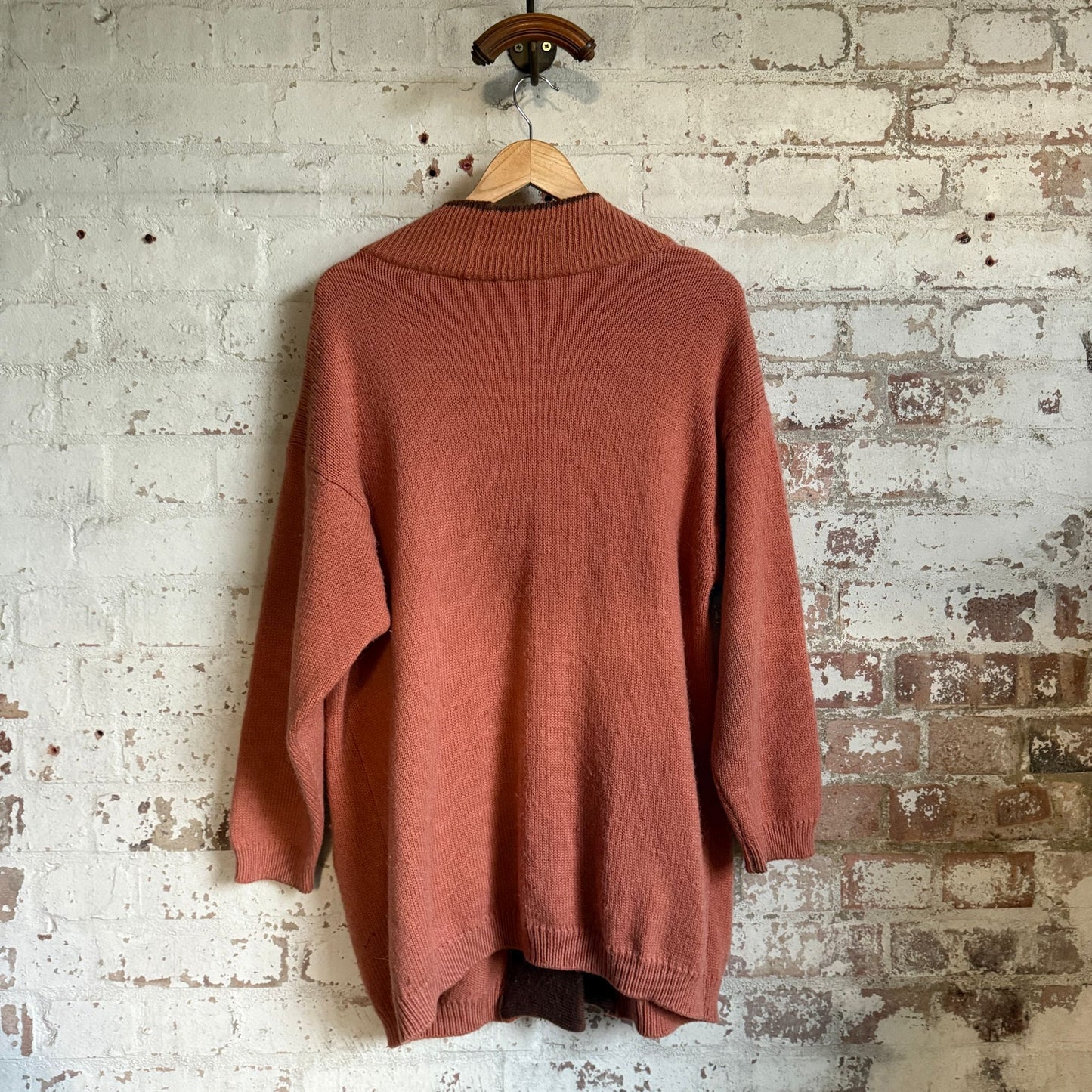 1980s JC Decastlebajac Iceberg Knitted Cartoon Cardigan Jumper