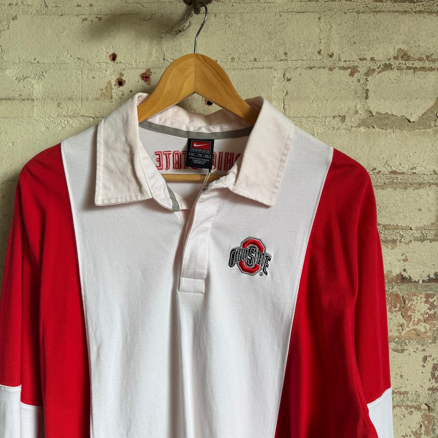 1990s Nike Ohio State Rugby Polo Shirt