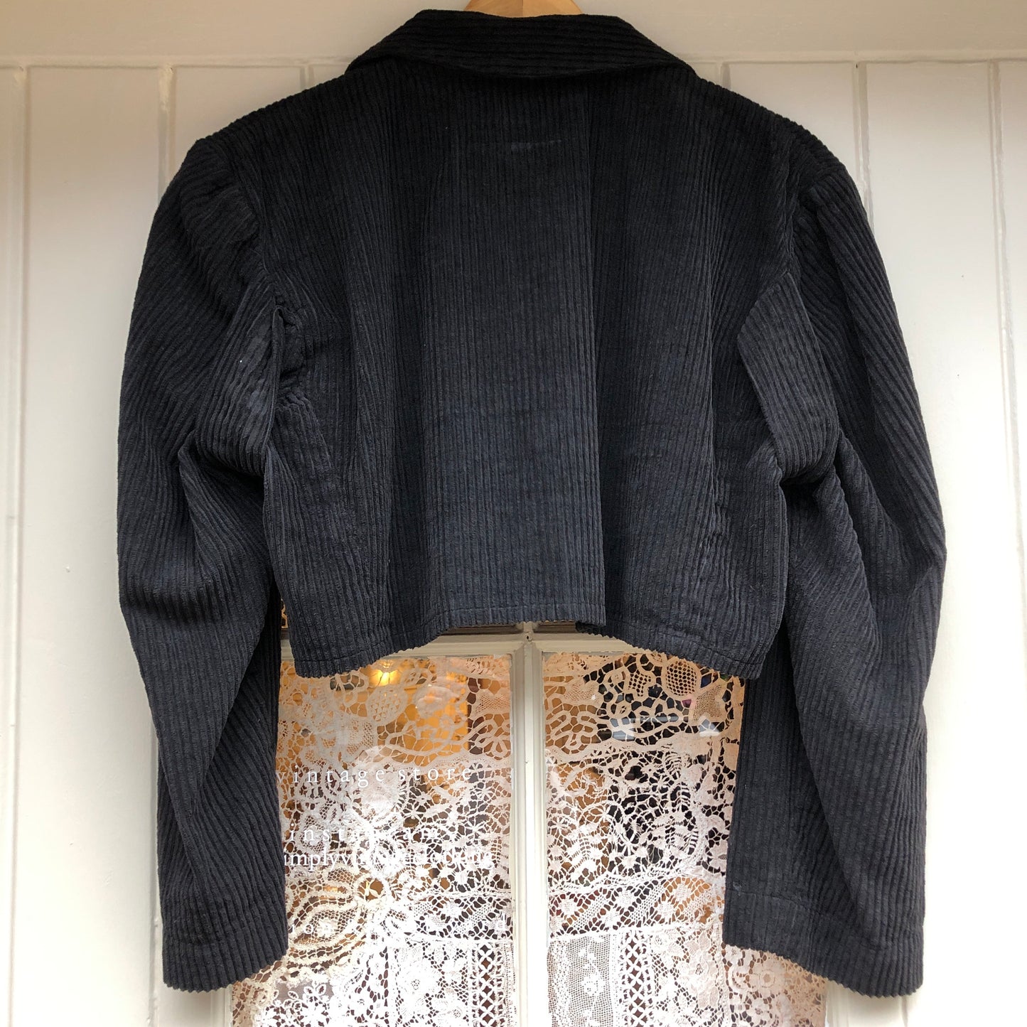 1980s Black 'Boy London' Cropped Punk Style Jacket
