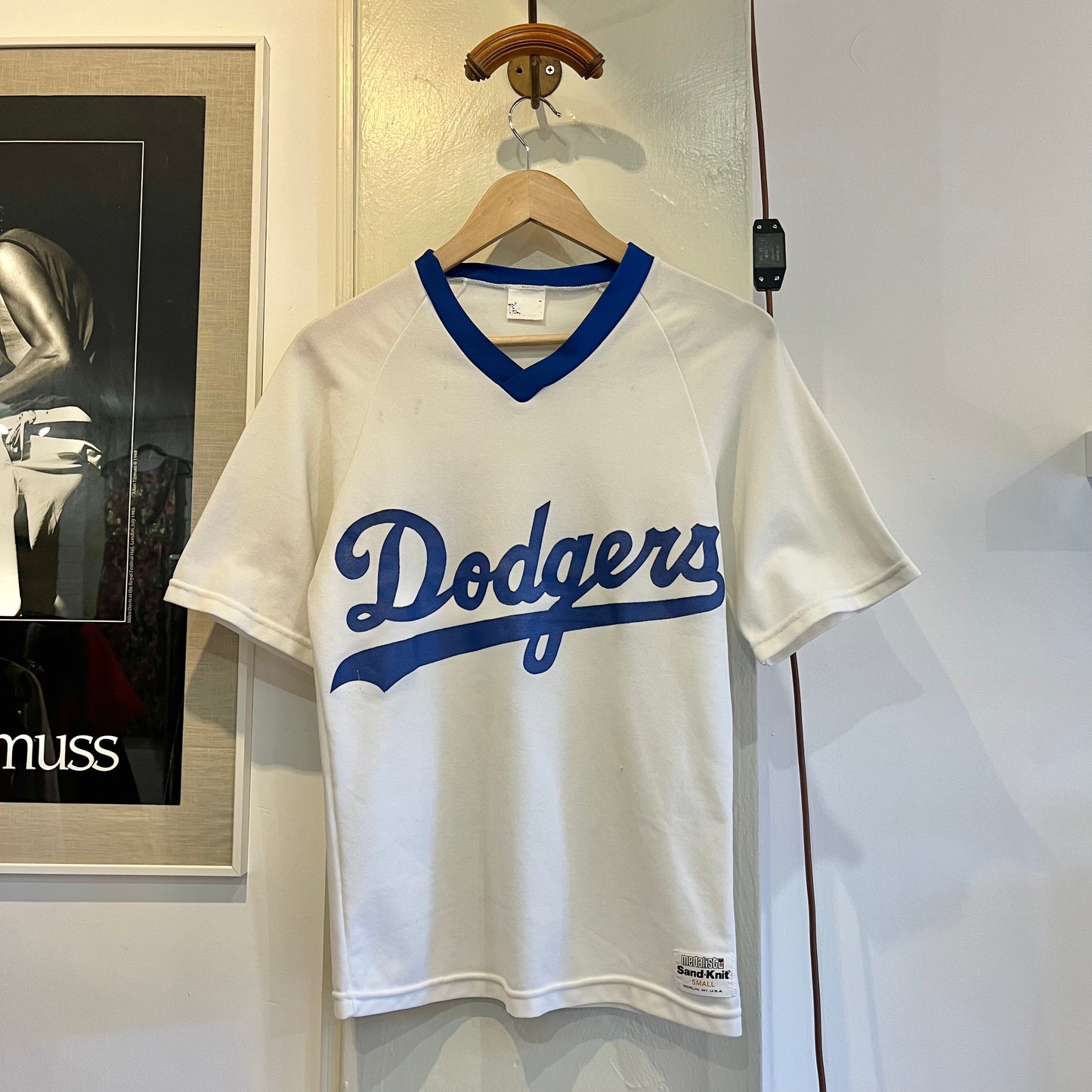 1970s White Dodgers Graphic T-shirt