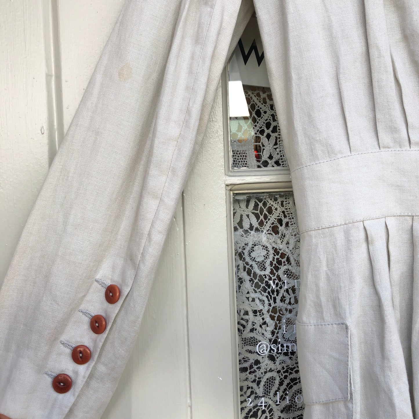 1990s Sonia Rykiel Linen Jacket